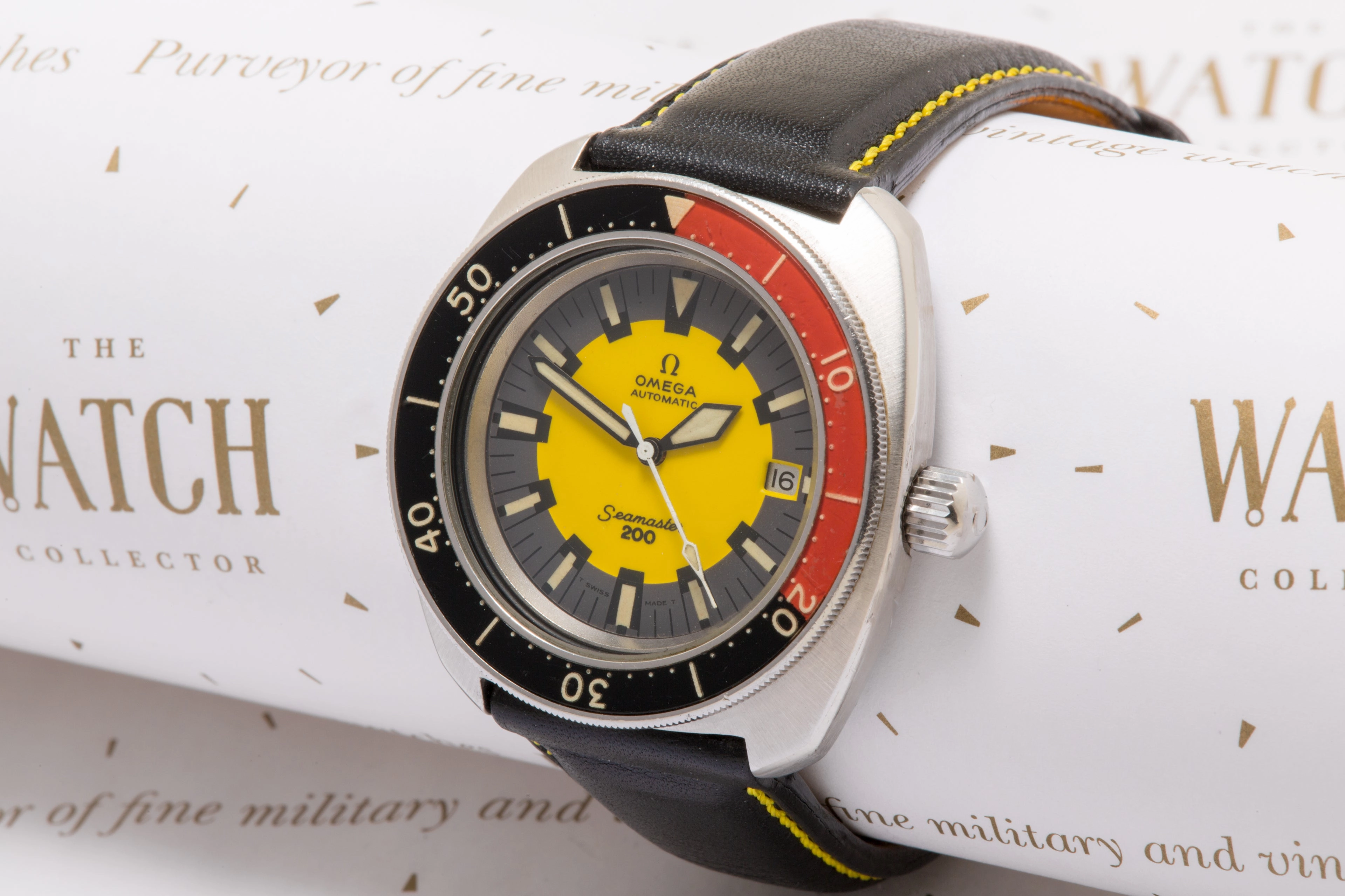Omega Seamaster 200 m "Banana" ref: 166.068 - SOLD