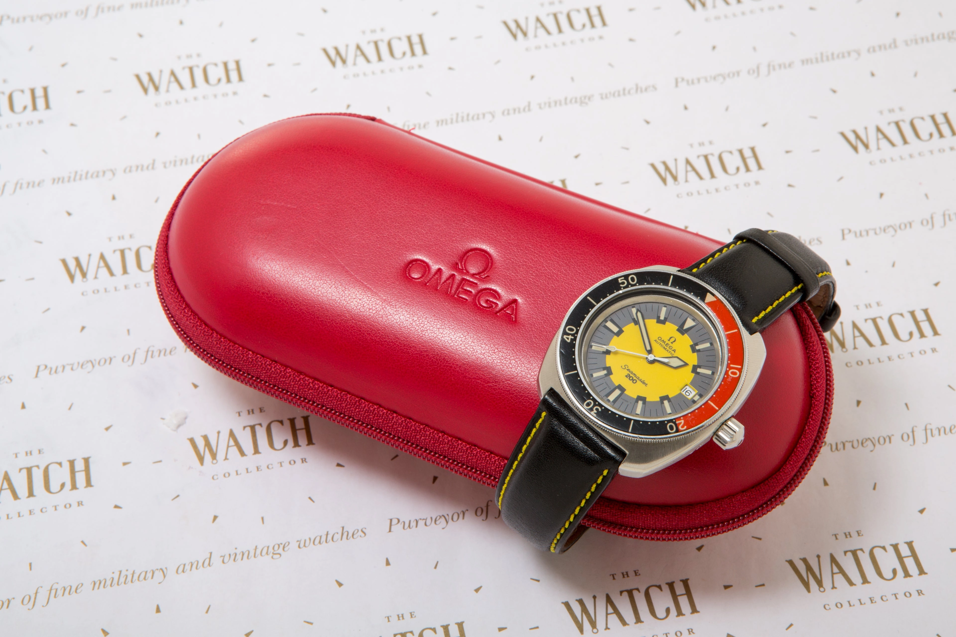 Omega Seamaster 200 m "Banana" ref: 166.068 - SOLD