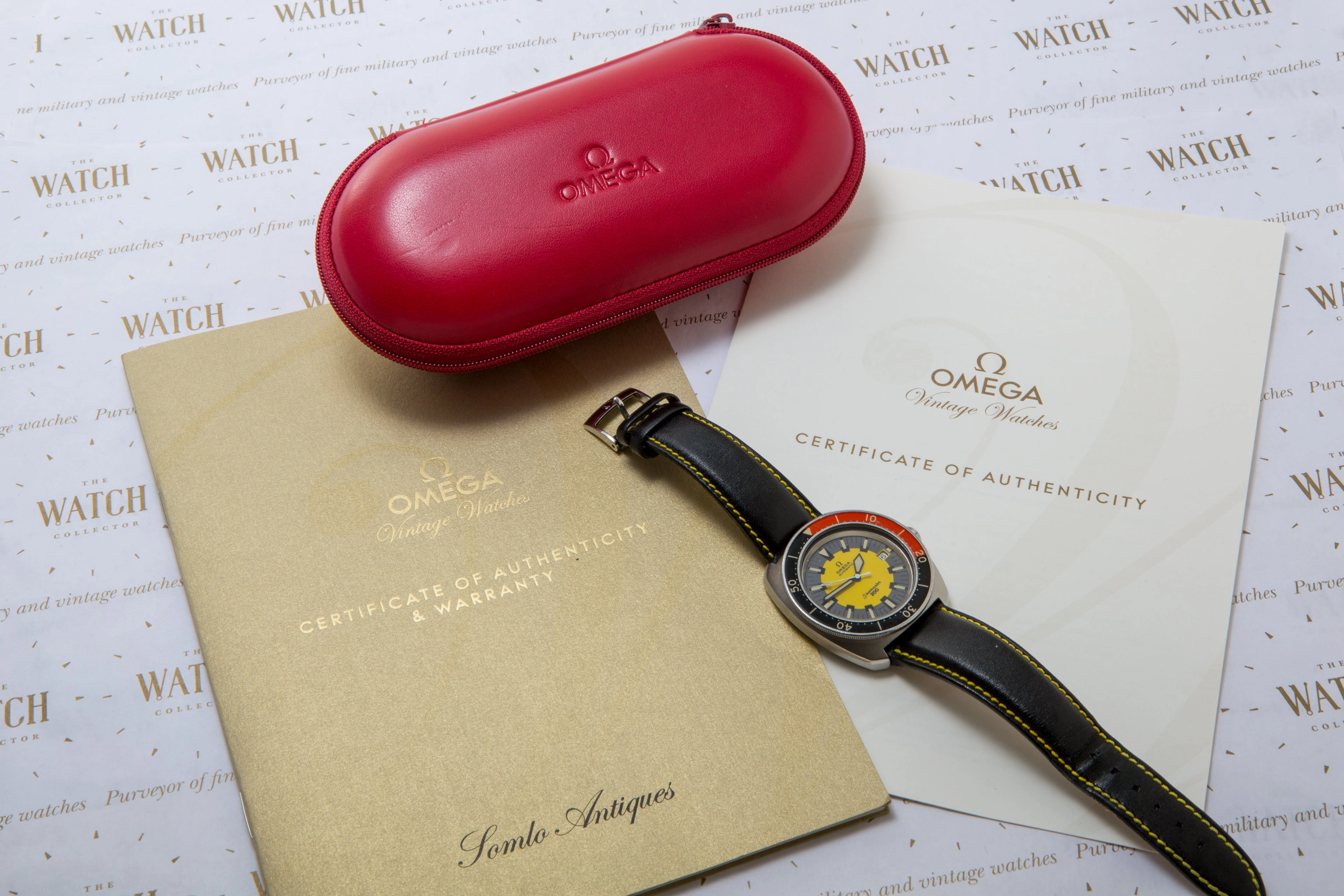 Omega Seamaster 200 m "Banana" ref: 166.068 - SOLD