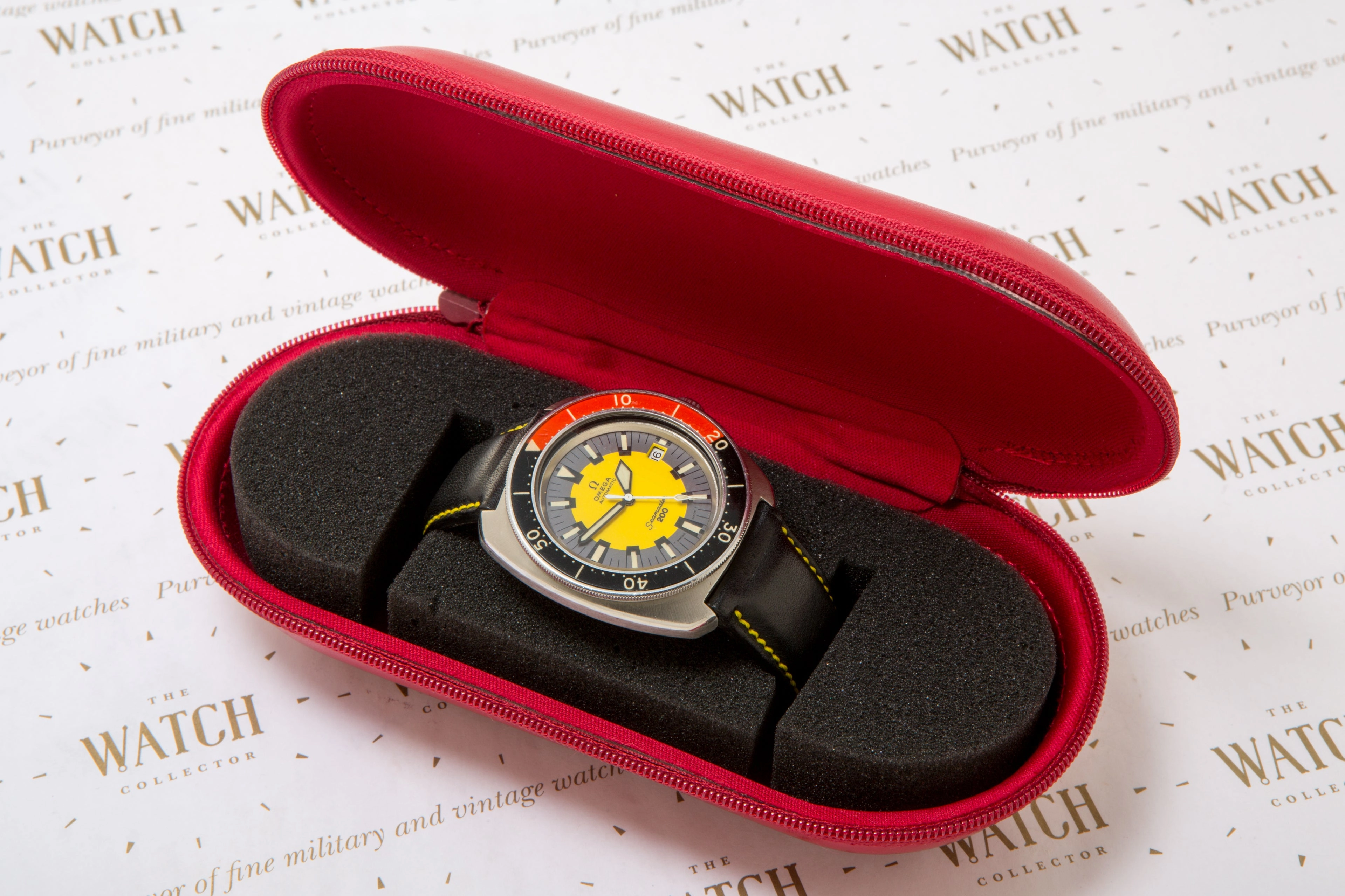 Omega Seamaster 200 m "Banana" ref: 166.068 - SOLD