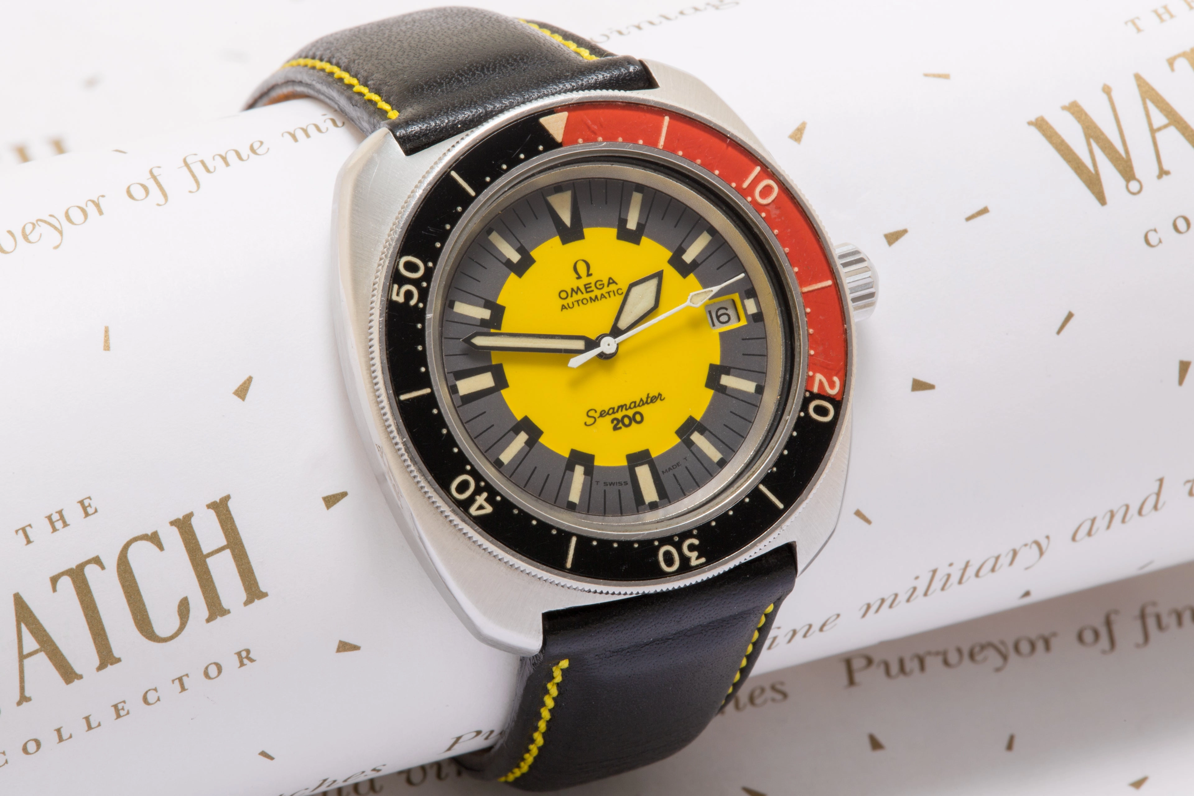 Omega Seamaster 200 m "Banana" ref: 166.068 - SOLD