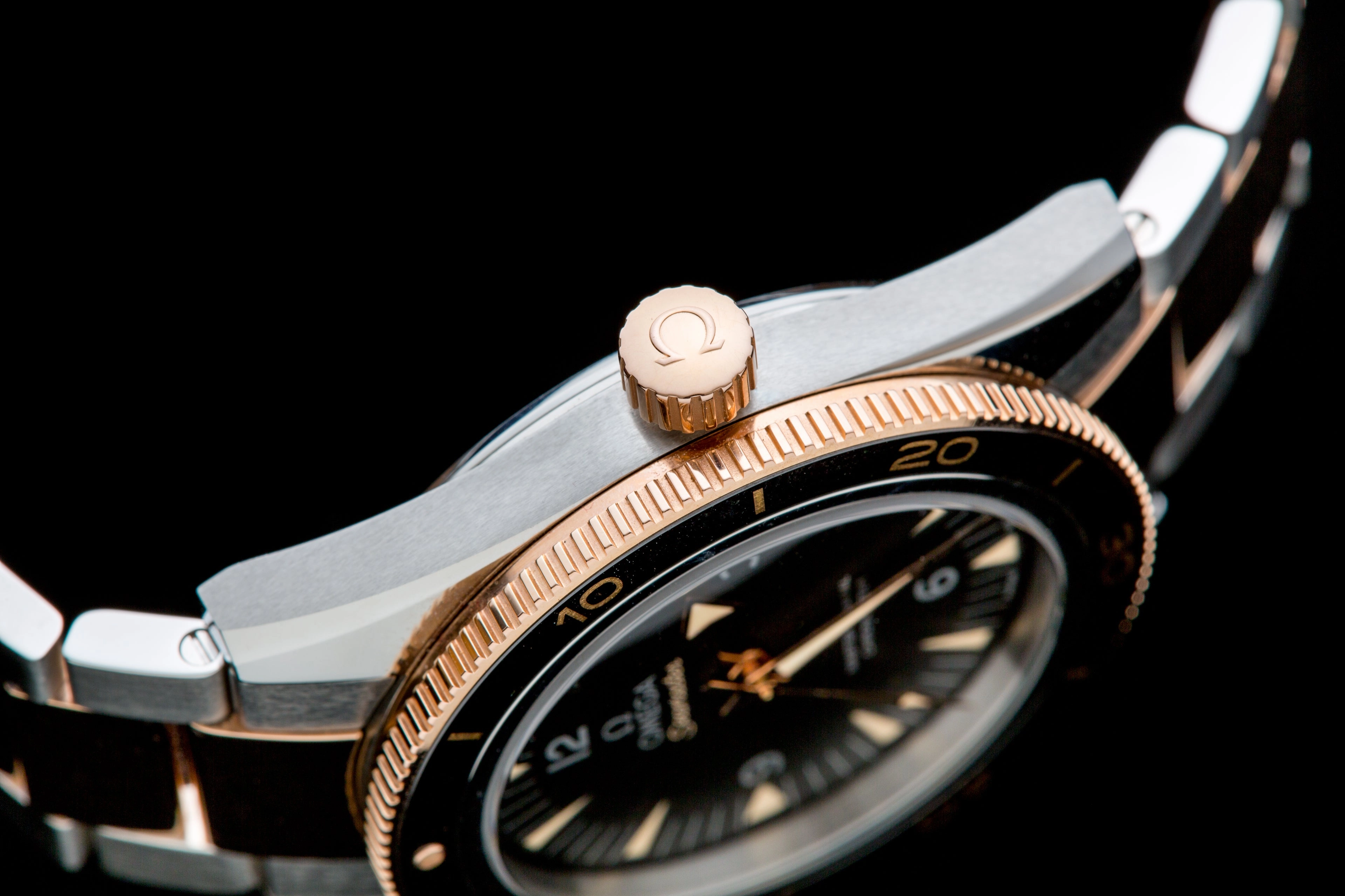 Omega Seamaster 300 Master Co -Axial 18ct gold and Stainless steel