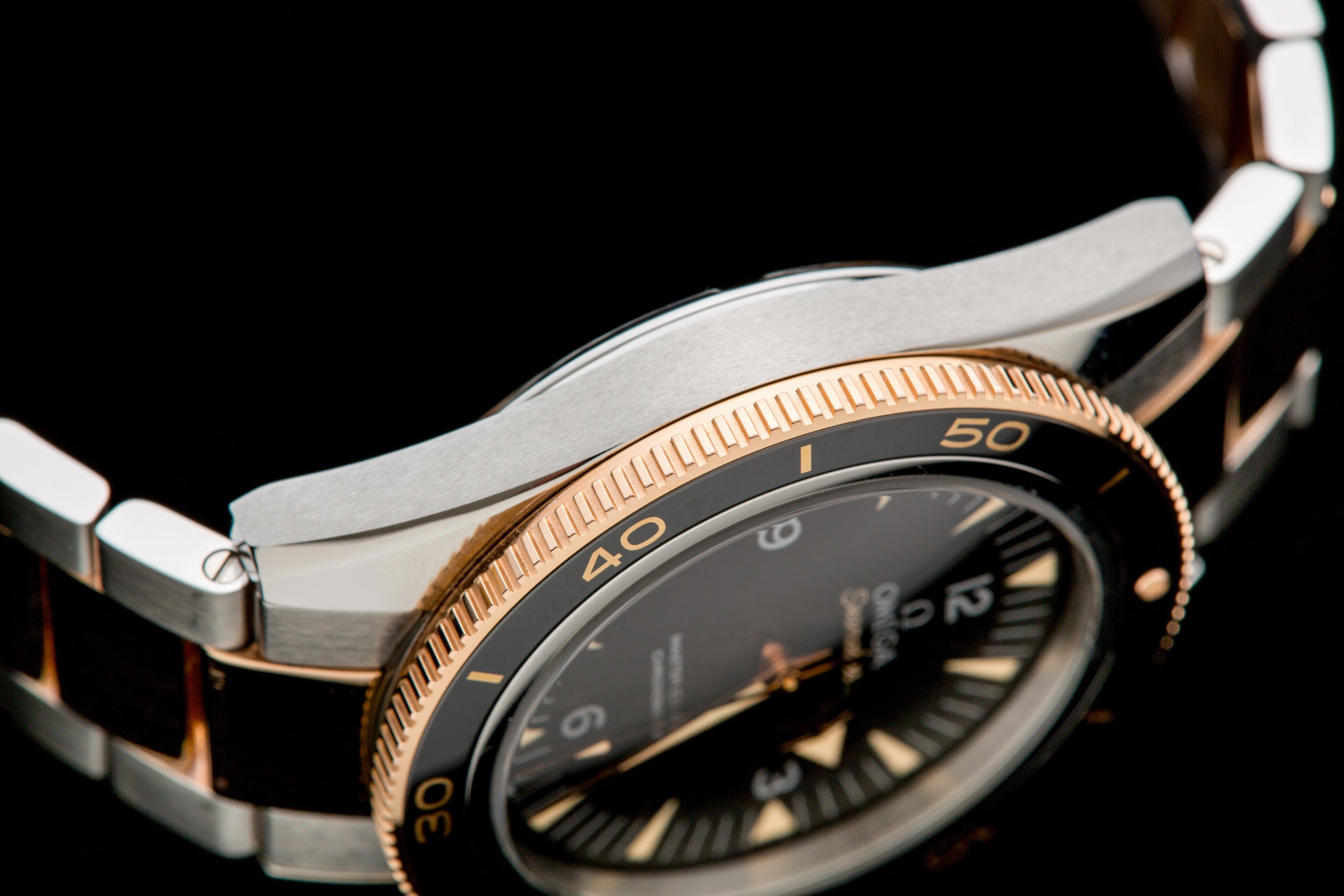 Omega Seamaster 300 Master Co -Axial 18ct gold and Stainless steel
