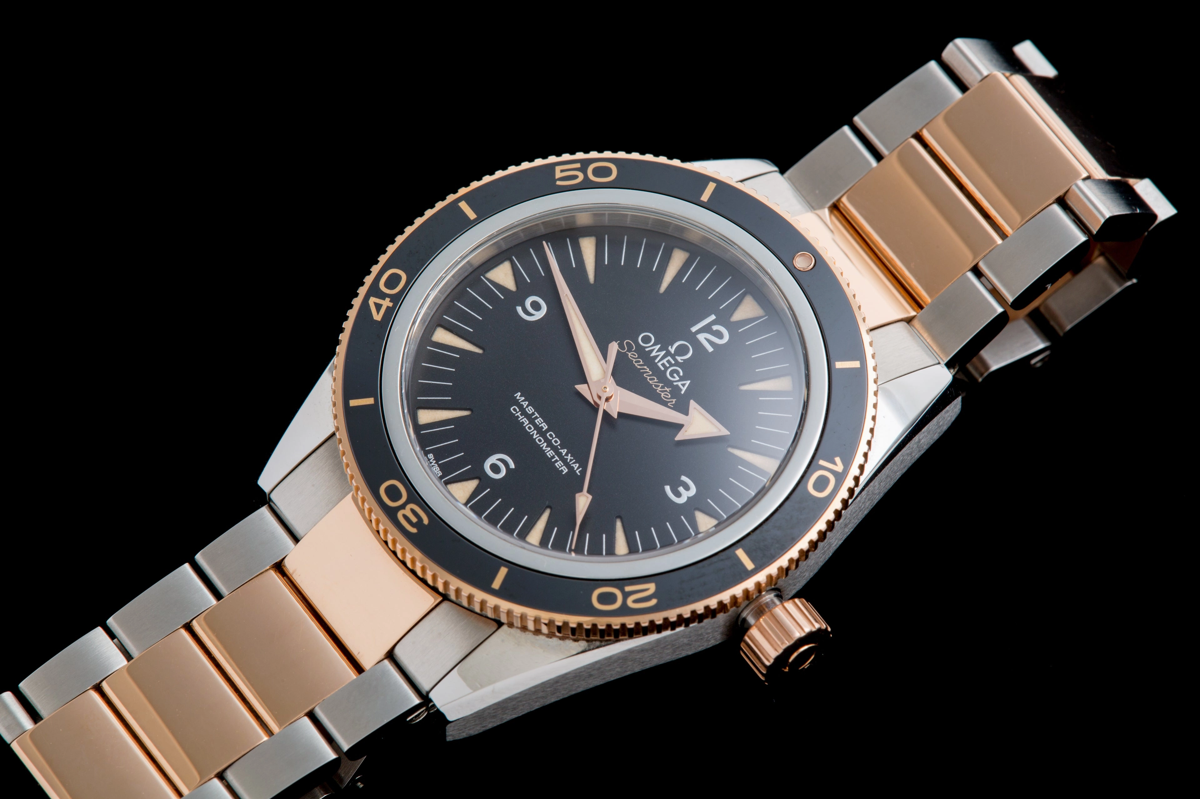 Omega Seamaster 300 Master Co -Axial 18ct gold and Stainless steel