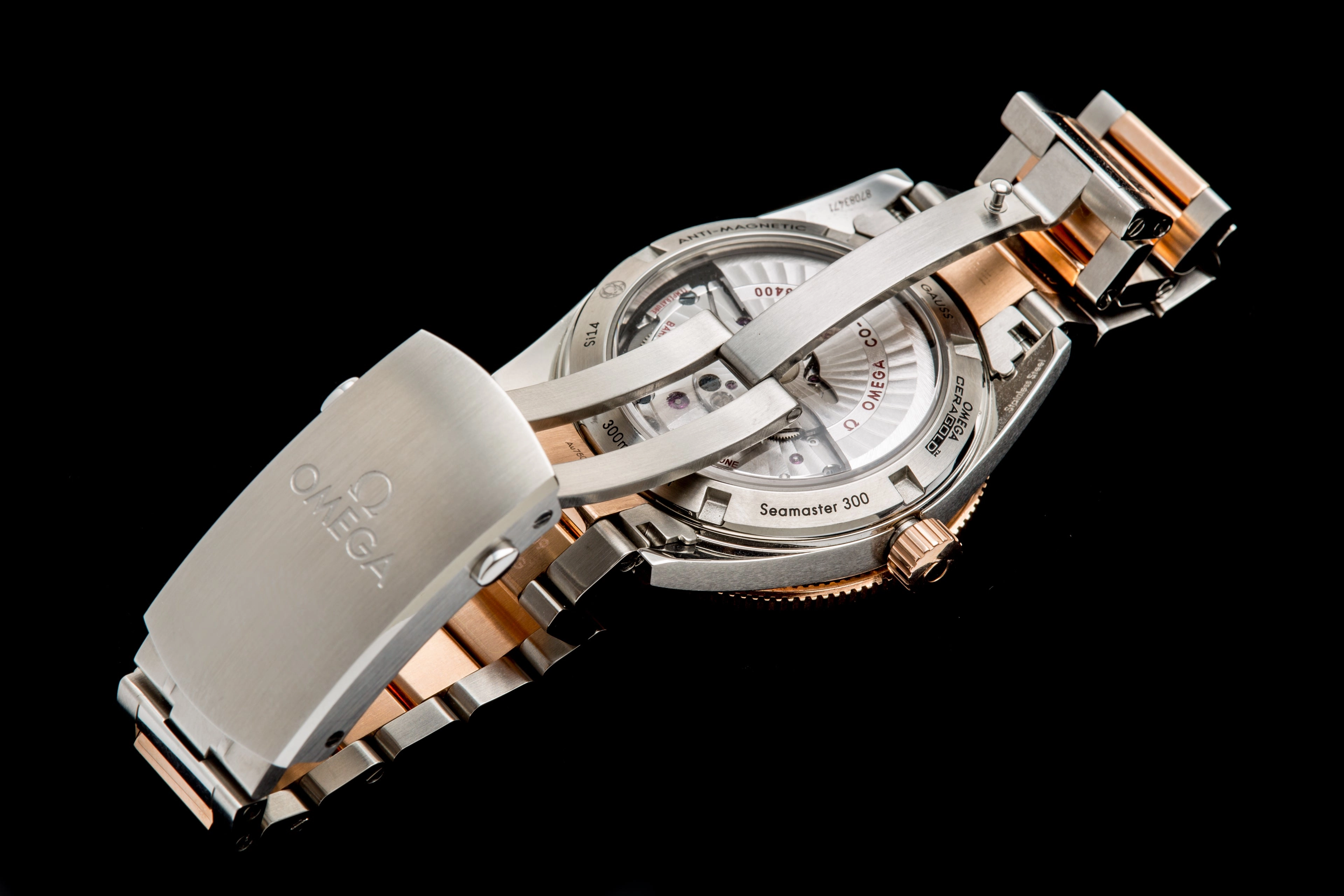Omega Seamaster 300 Master Co -Axial 18ct gold and Stainless steel