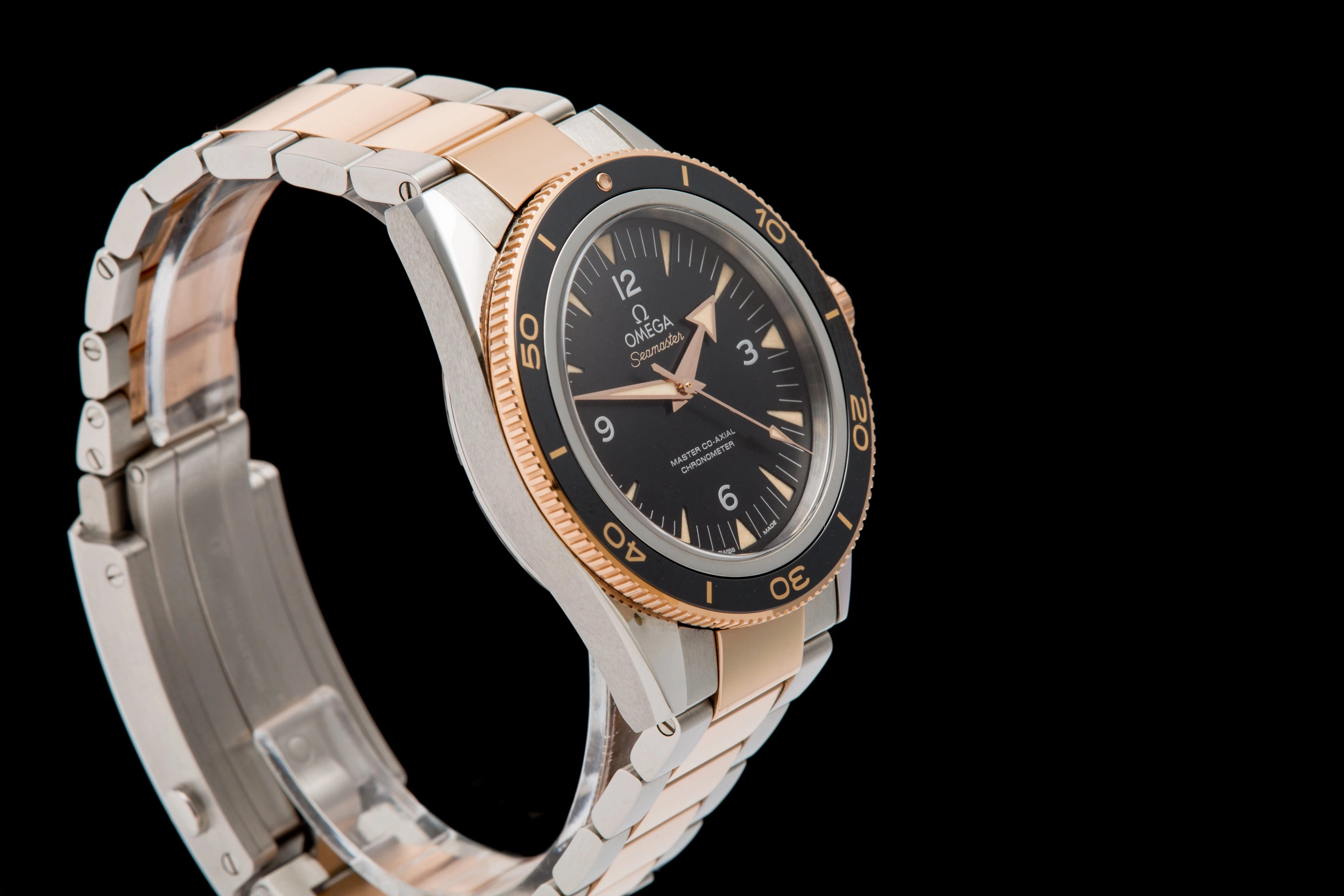 Omega Seamaster 300 Master Co -Axial 18ct gold and Stainless steel