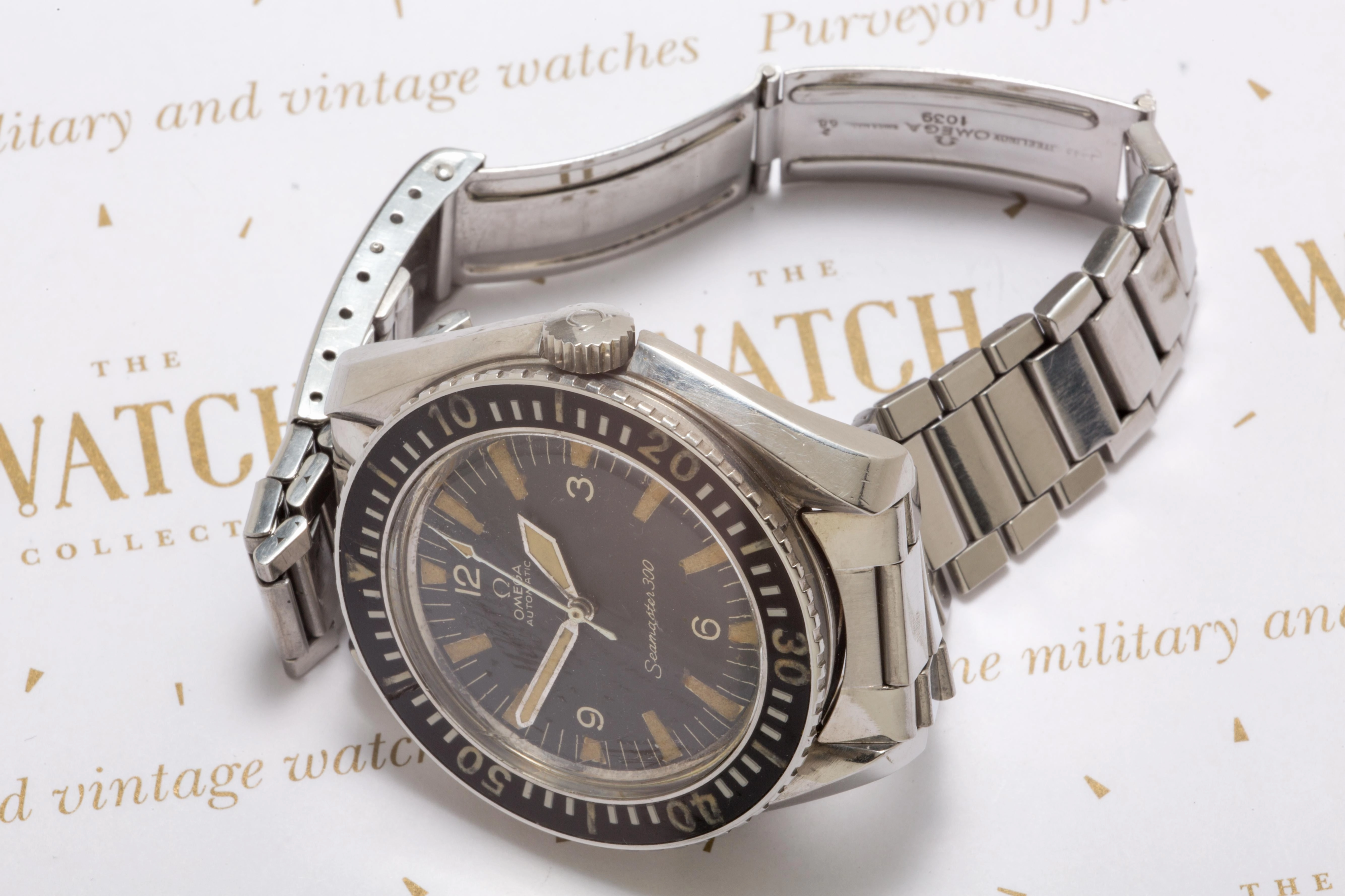 Omega Seamaster 300 with stunning provenance