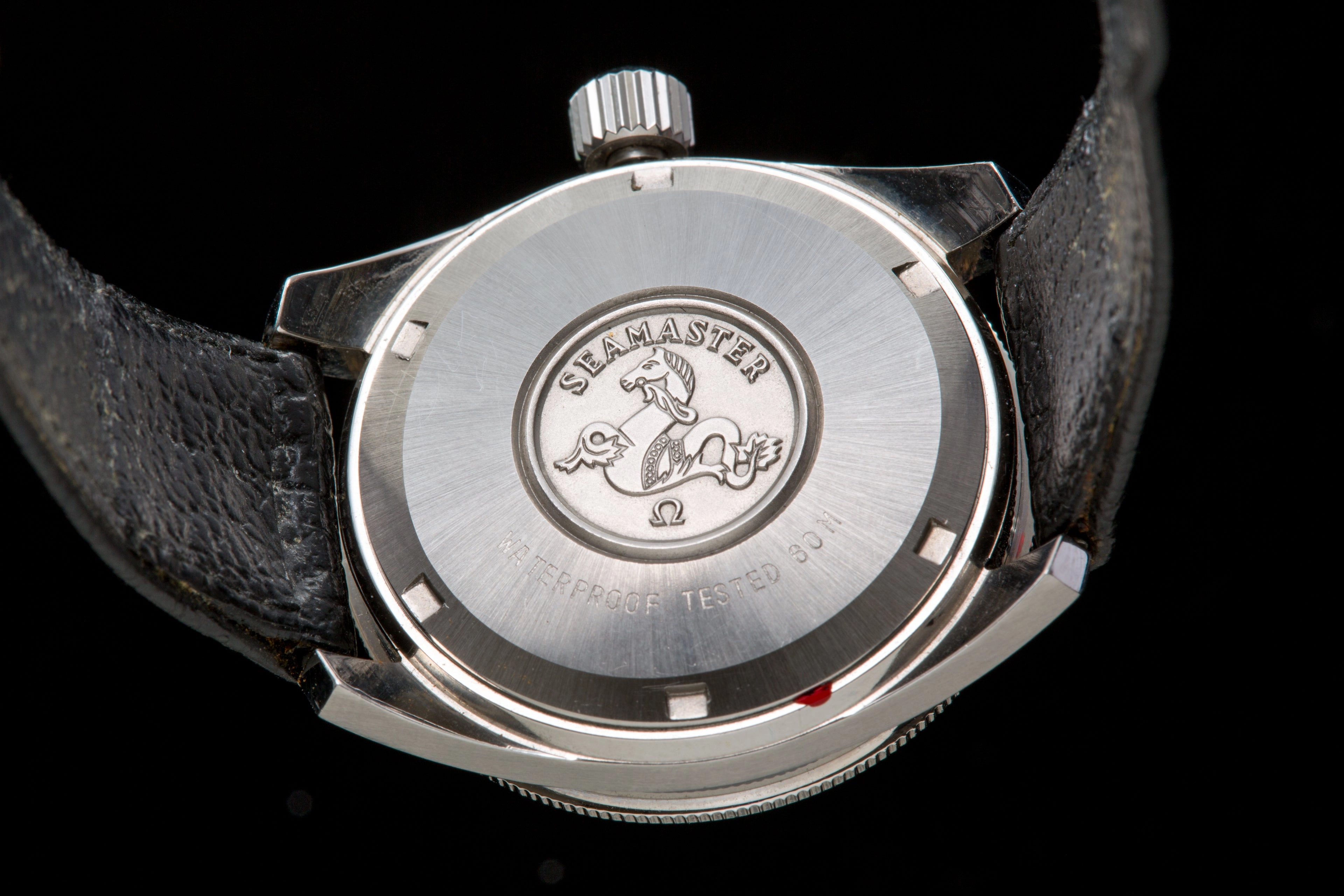 Omega Seamaster 60 Burgundy Big Crown SOLD