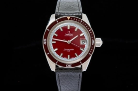 Omega Seamaster 60 Burgundy Big Crown SOLD