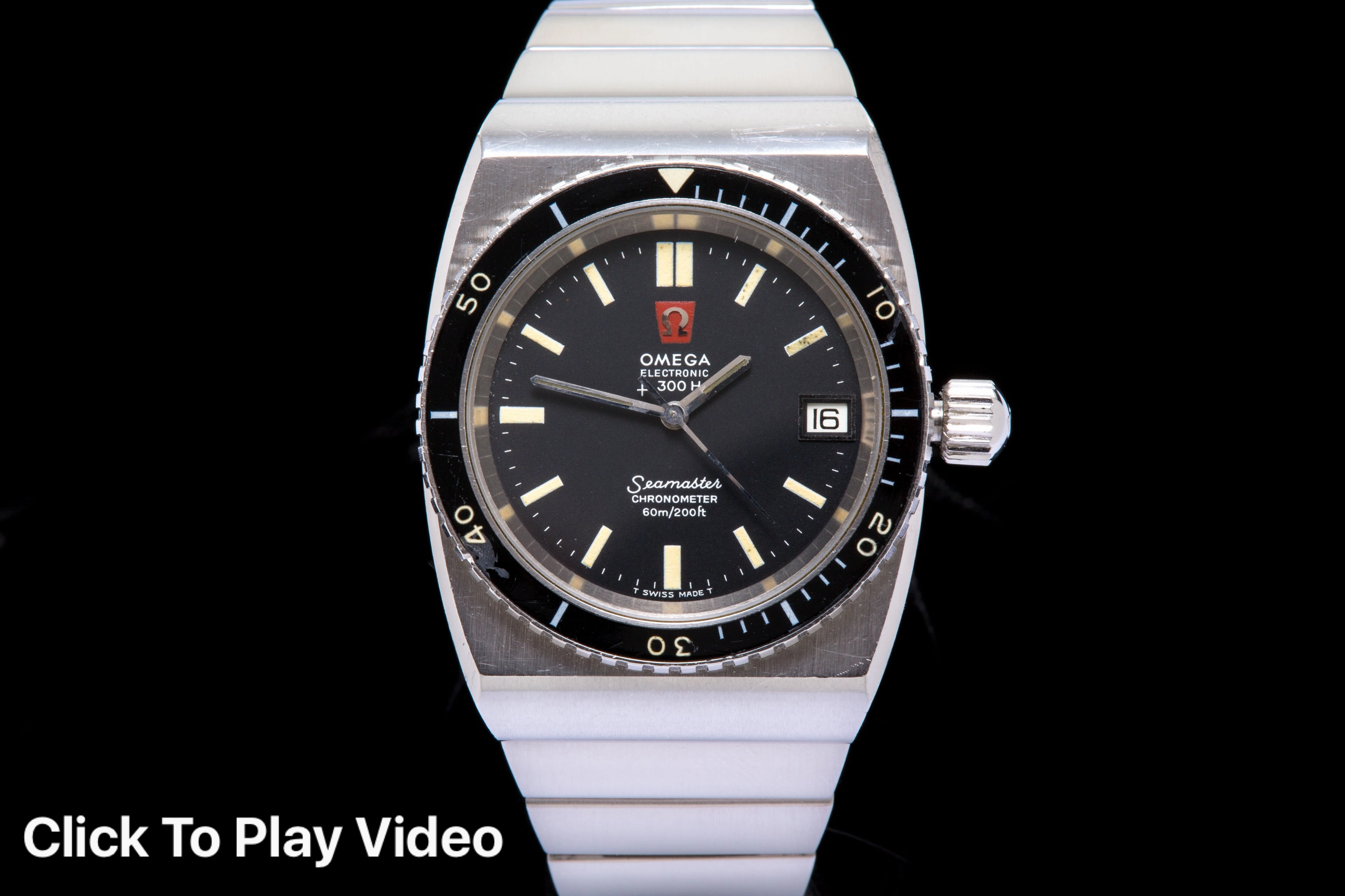 Omega Seamaster 60 F300 Speedmaster 125 case style.