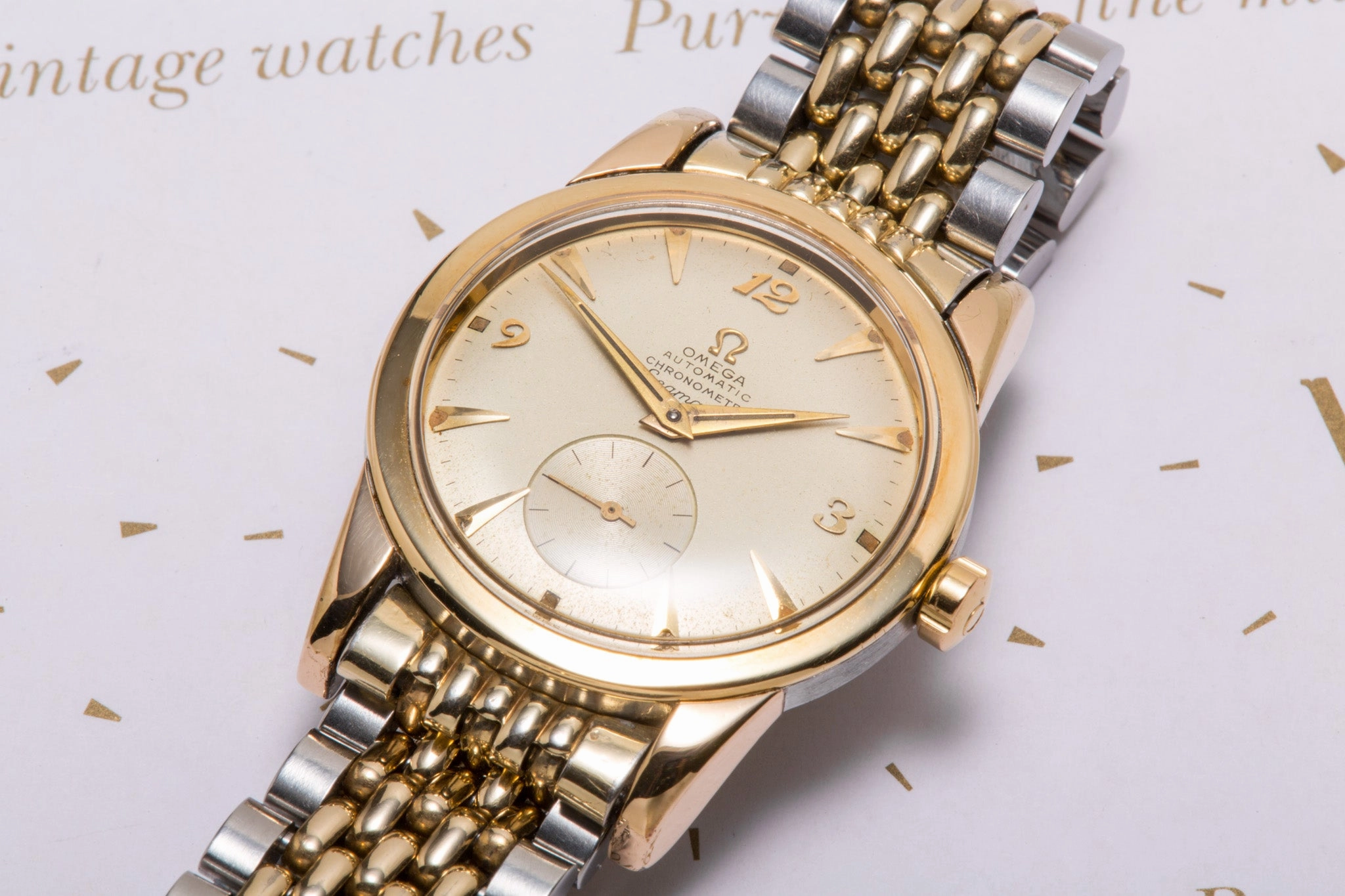 Omega Seamaster calibre 343RG chronometre