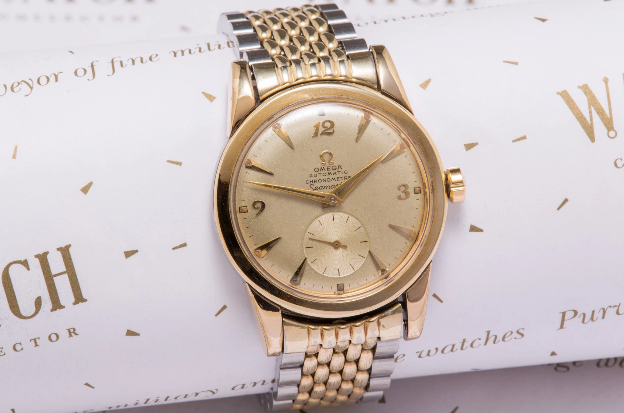 Omega Seamaster calibre 343RG chronometre