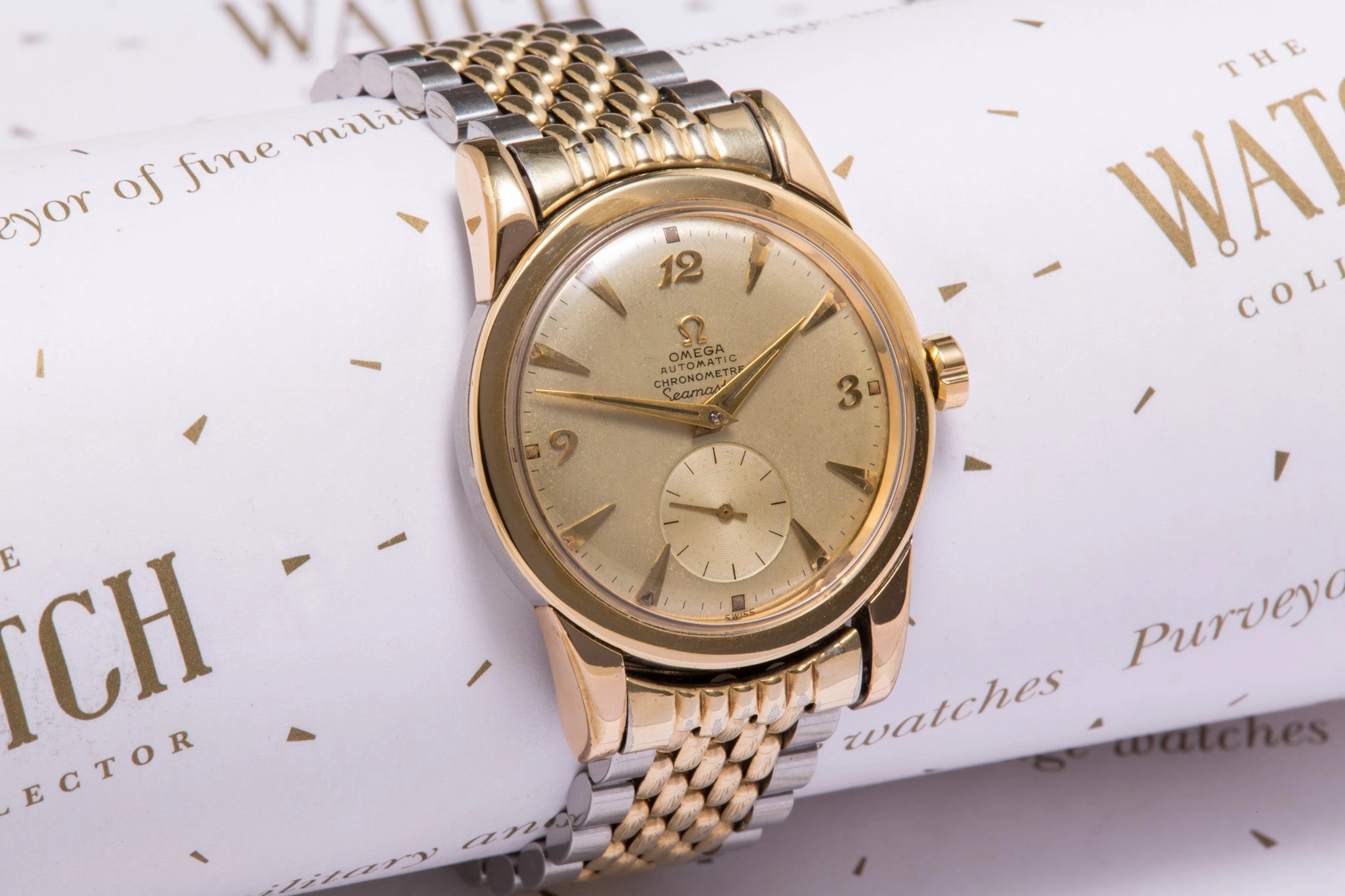 Omega Seamaster calibre 343RG chronometre
