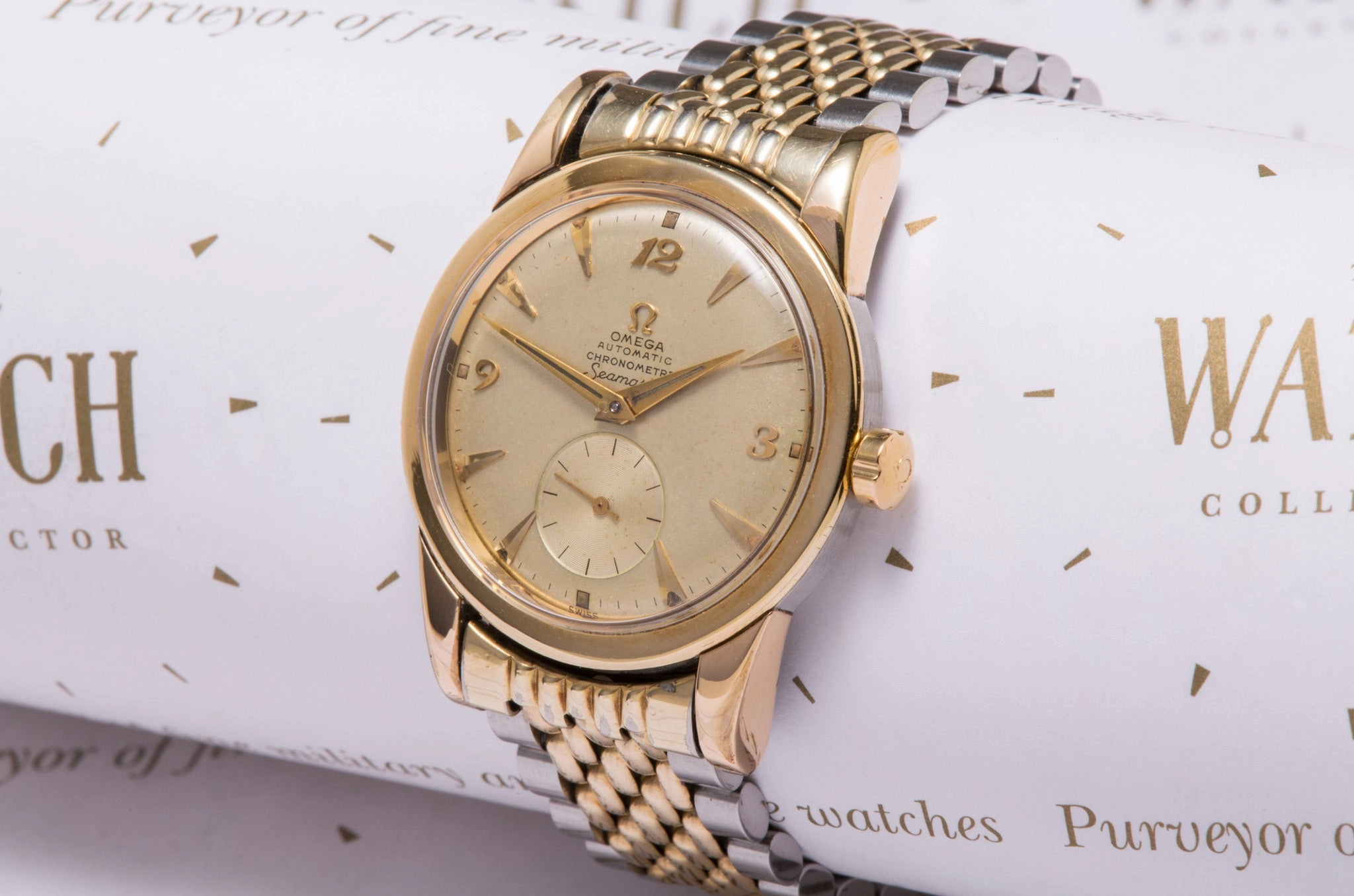Omega Seamaster calibre 343RG chronometre