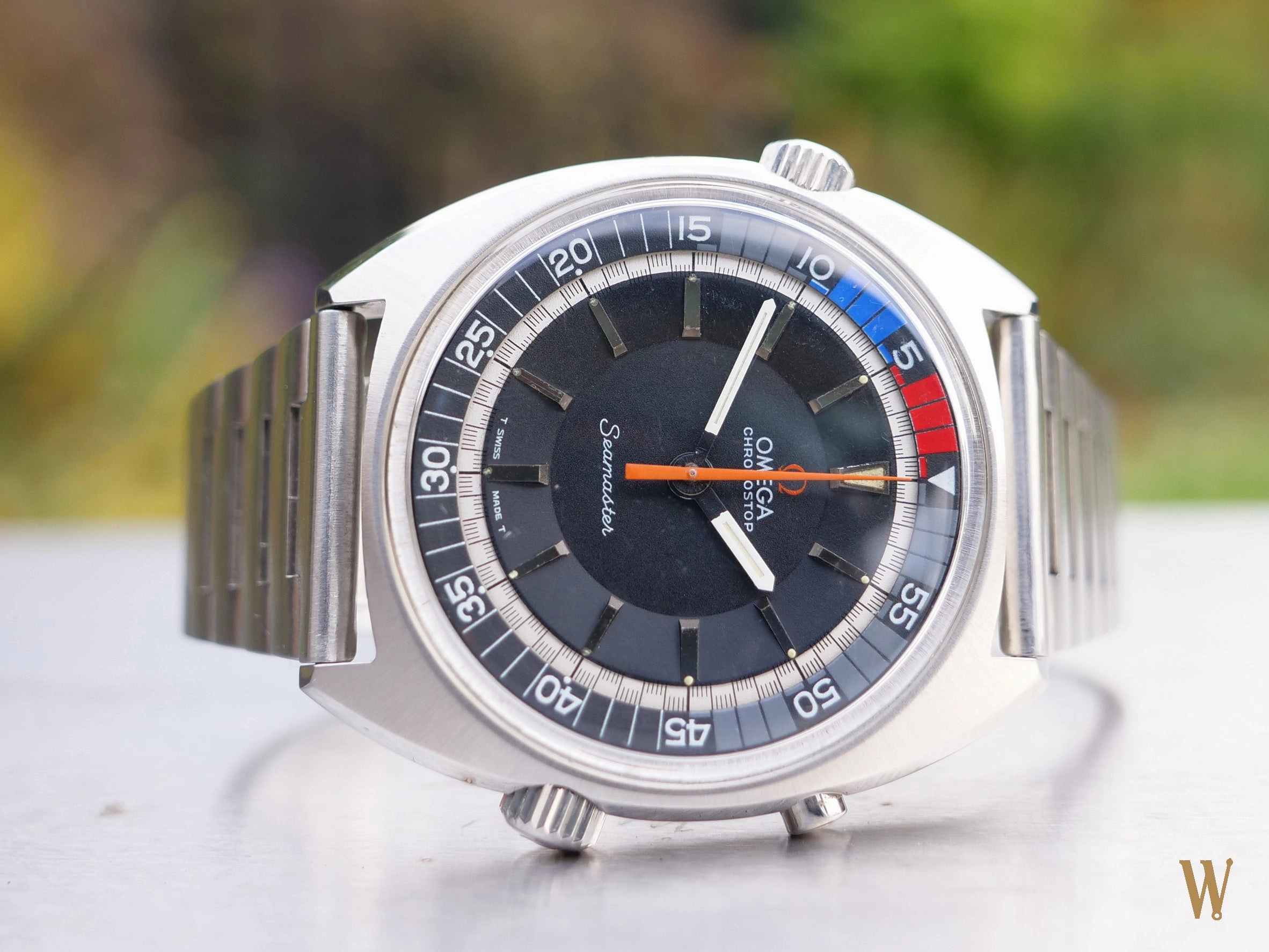 Omega Seamaster Chronostop Jumbo Regatta