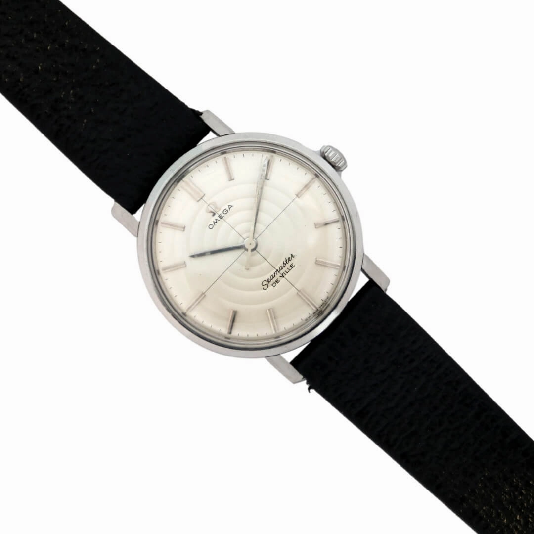 Omega Seamaster de Ville 135.020 Rare Concentric Rings Dial, 1963