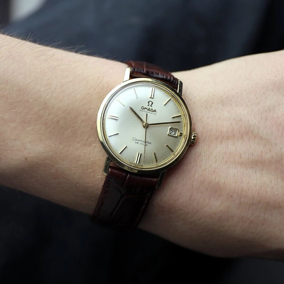 Omega Seamaster de Ville 166.020, Gold Cap, 1966