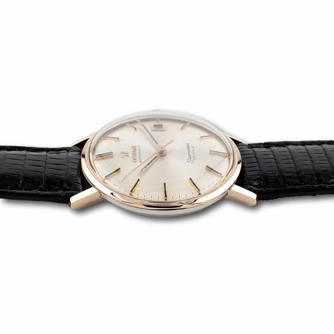 Omega Seamaster de Ville 166.020, Rose Gold/Steel 1968