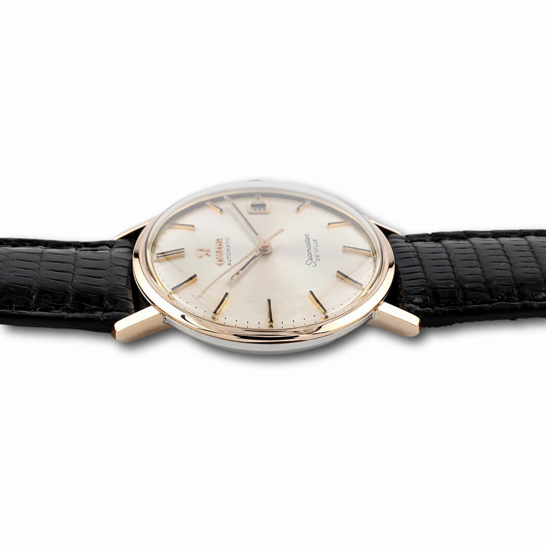 Omega Seamaster de Ville 166.020, Rose Gold/Steel 1968