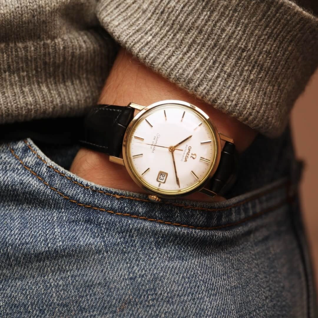 Omega Seamaster De Ville, 9k Gold, 1966