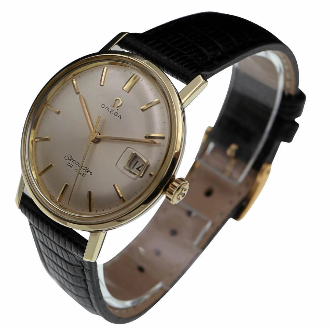 Omega Seamaster De Ville Gold Cap, Year 1963 Men's Vintage Watch