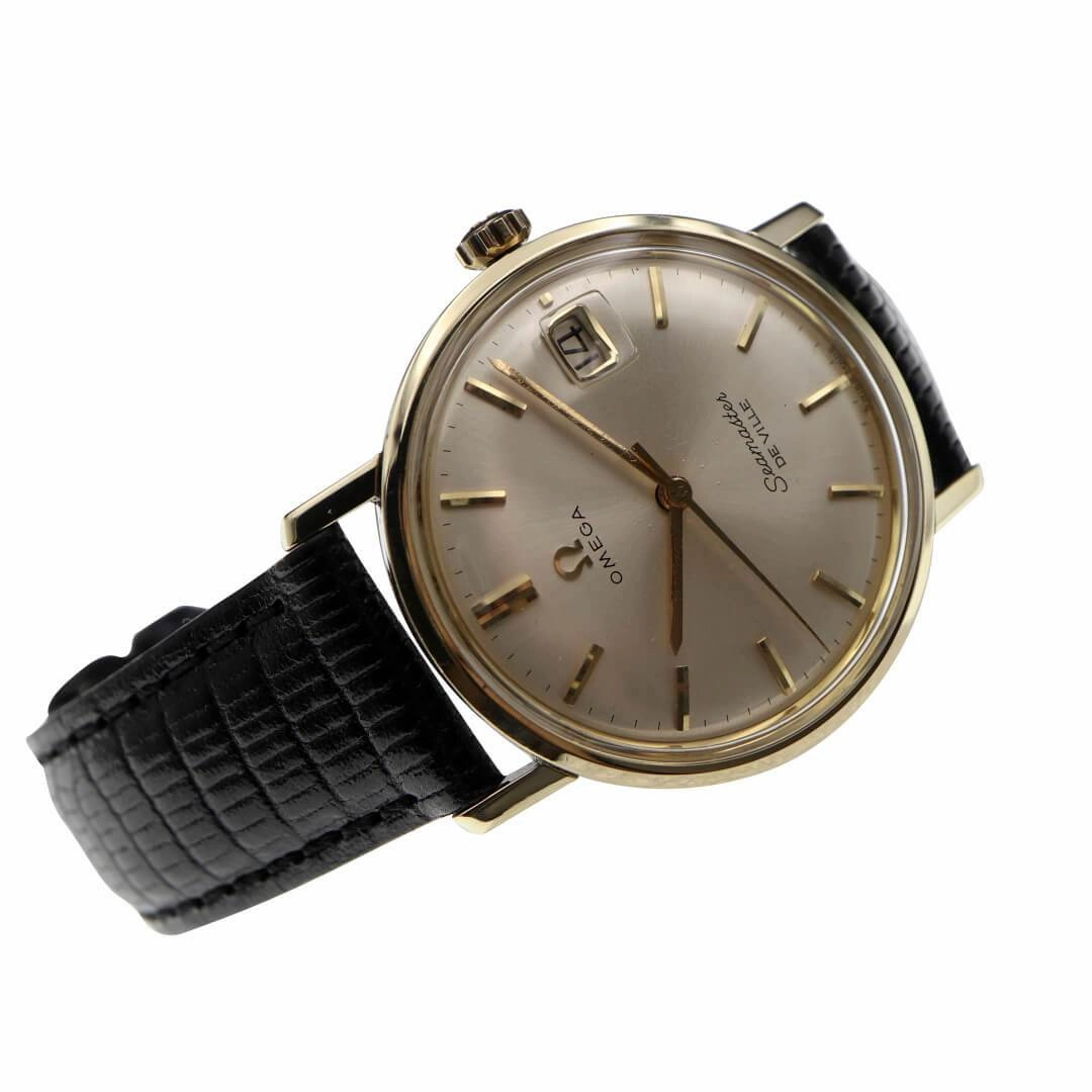 Omega Seamaster De Ville Gold Cap, Year 1963 Men's Vintage Watch
