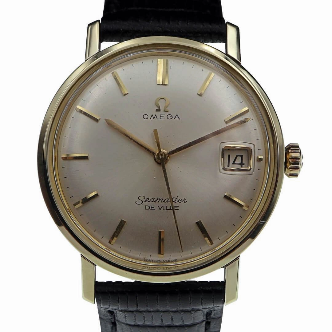 Omega Seamaster De Ville Gold Cap, Year 1963 Men's Vintage Watch