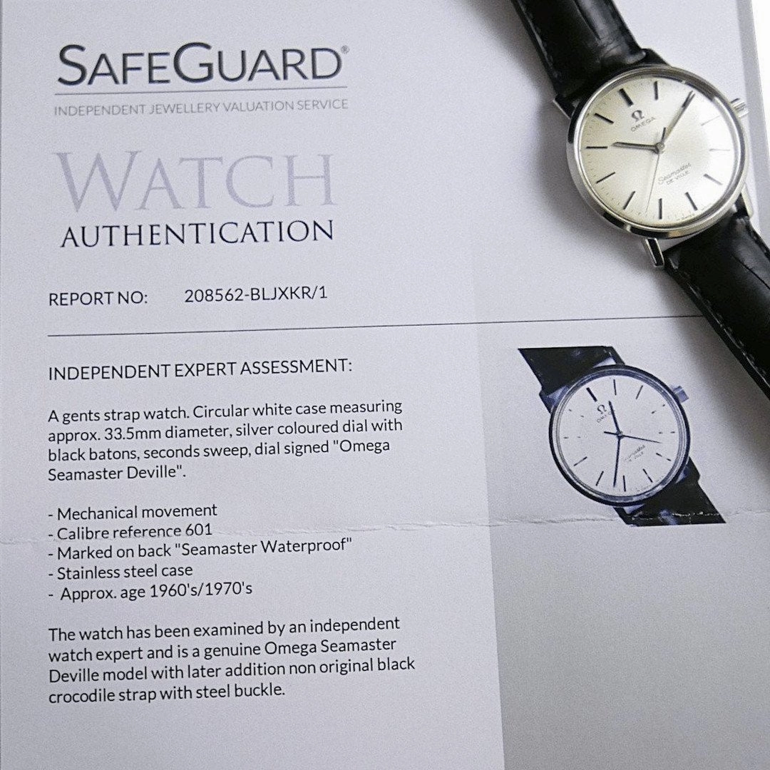 Omega Seamaster Deville Ref. 135.010 1965 Men's Vintage Watch