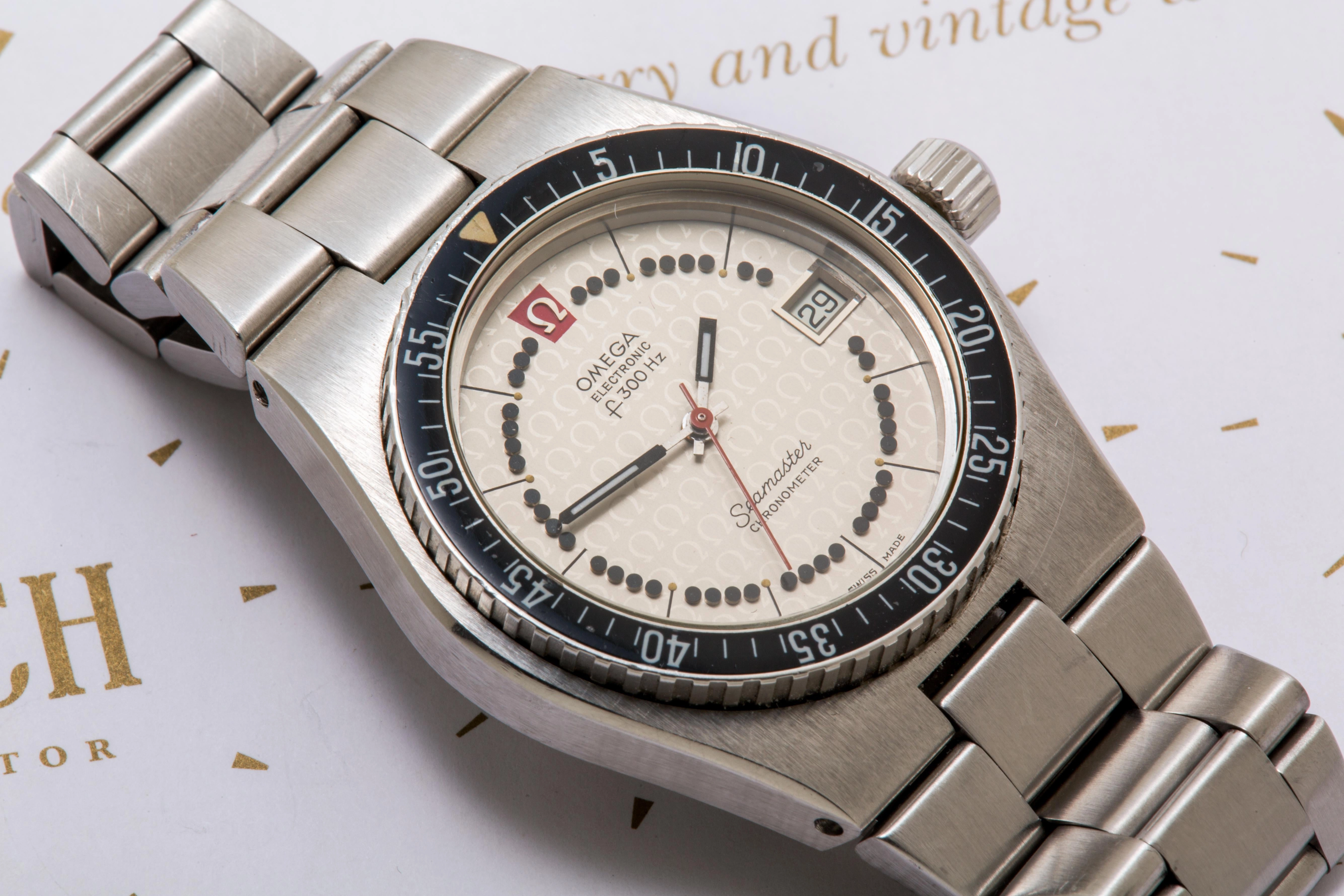 OMEGA SEAMASTER F300 125th Anniversary edition very rare SOLD