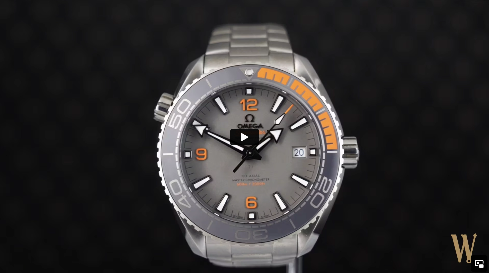 Omega Seamaster Planet Ocean 600m Titanium Unworn