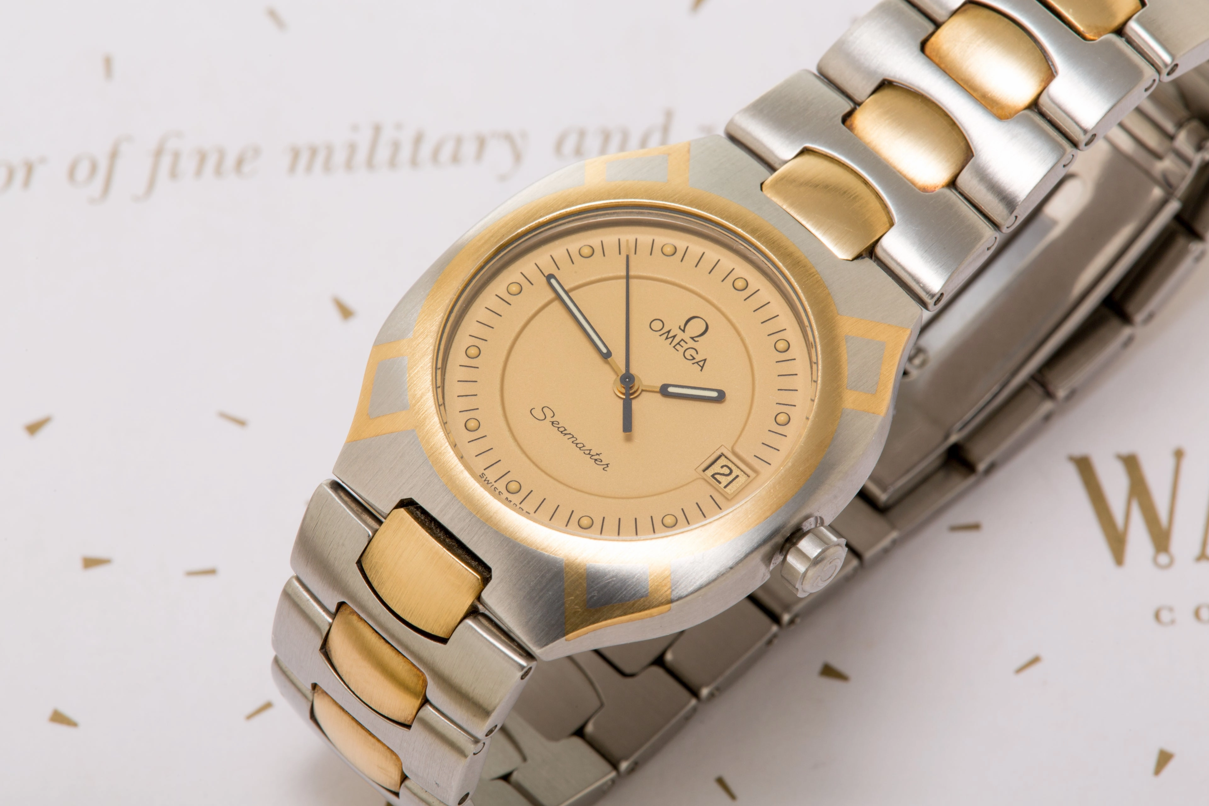 Omega Seamaster Polaris Box and Papers SOLD