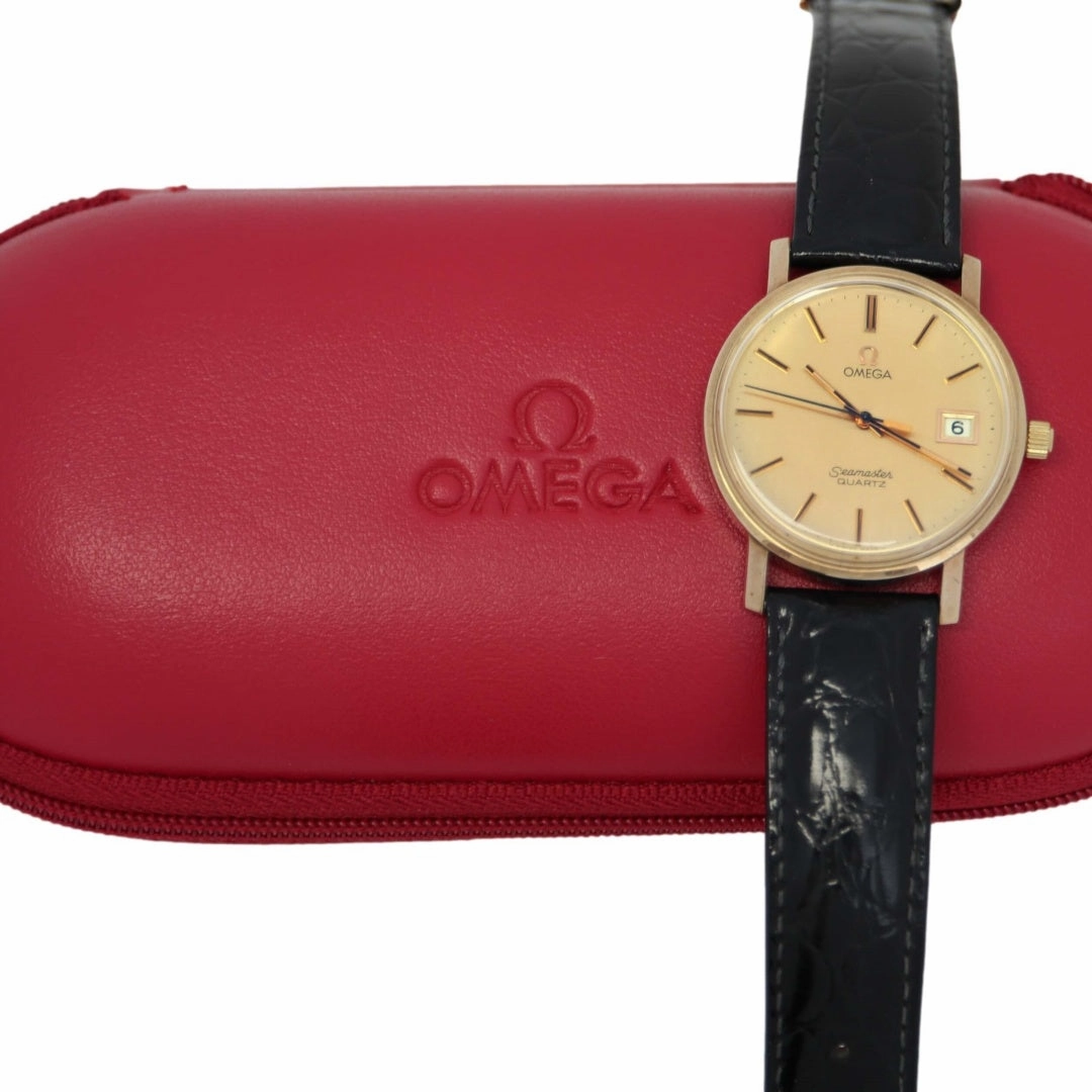 Omega Seamaster Quartz 196.5102 9k Gold, 1979