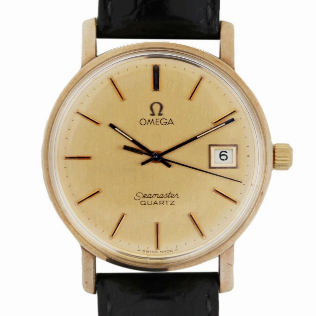 Omega Seamaster Quartz 196.5102 9k Gold, 1979