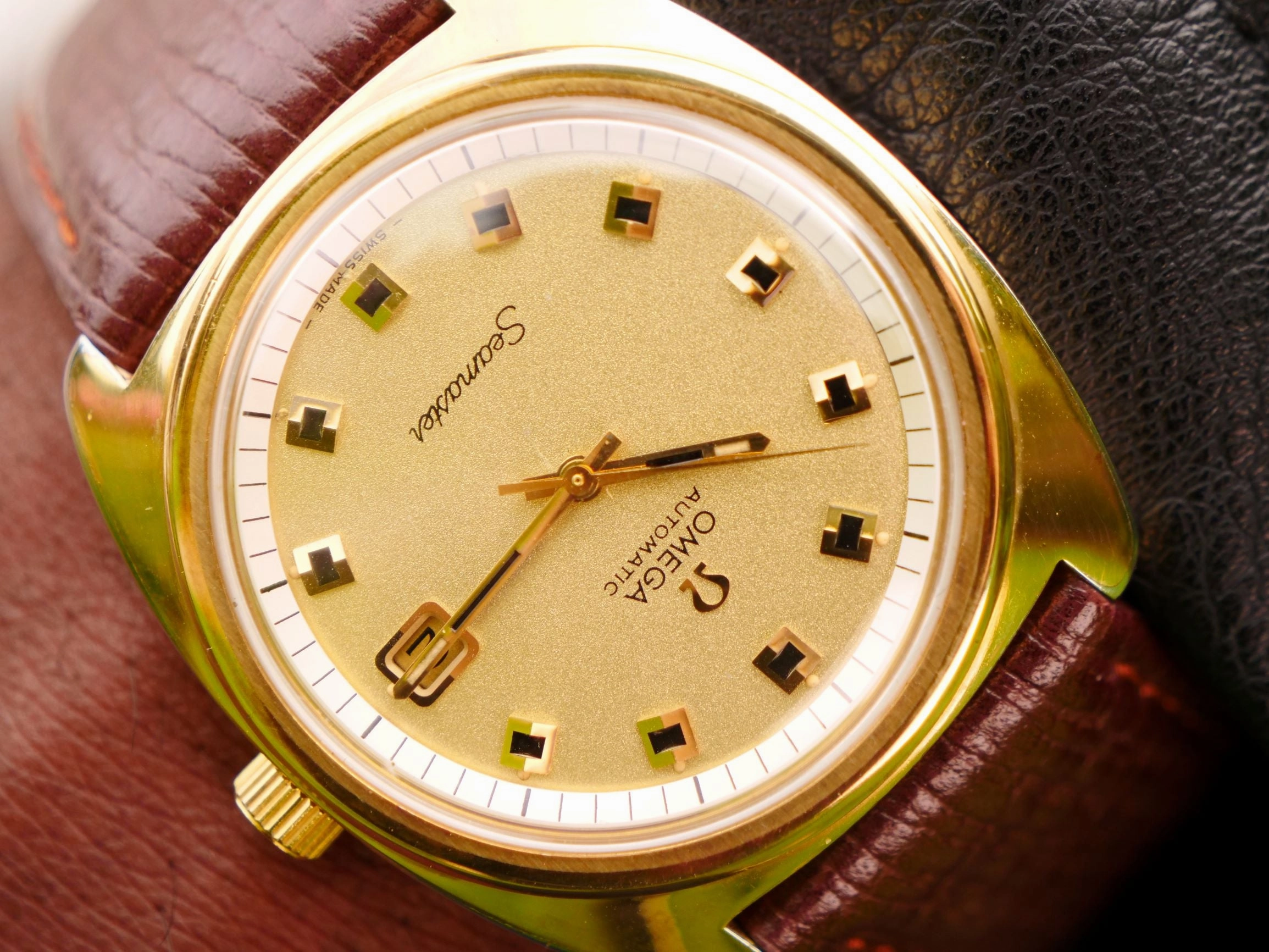 Omega Seamaster sparkle dial