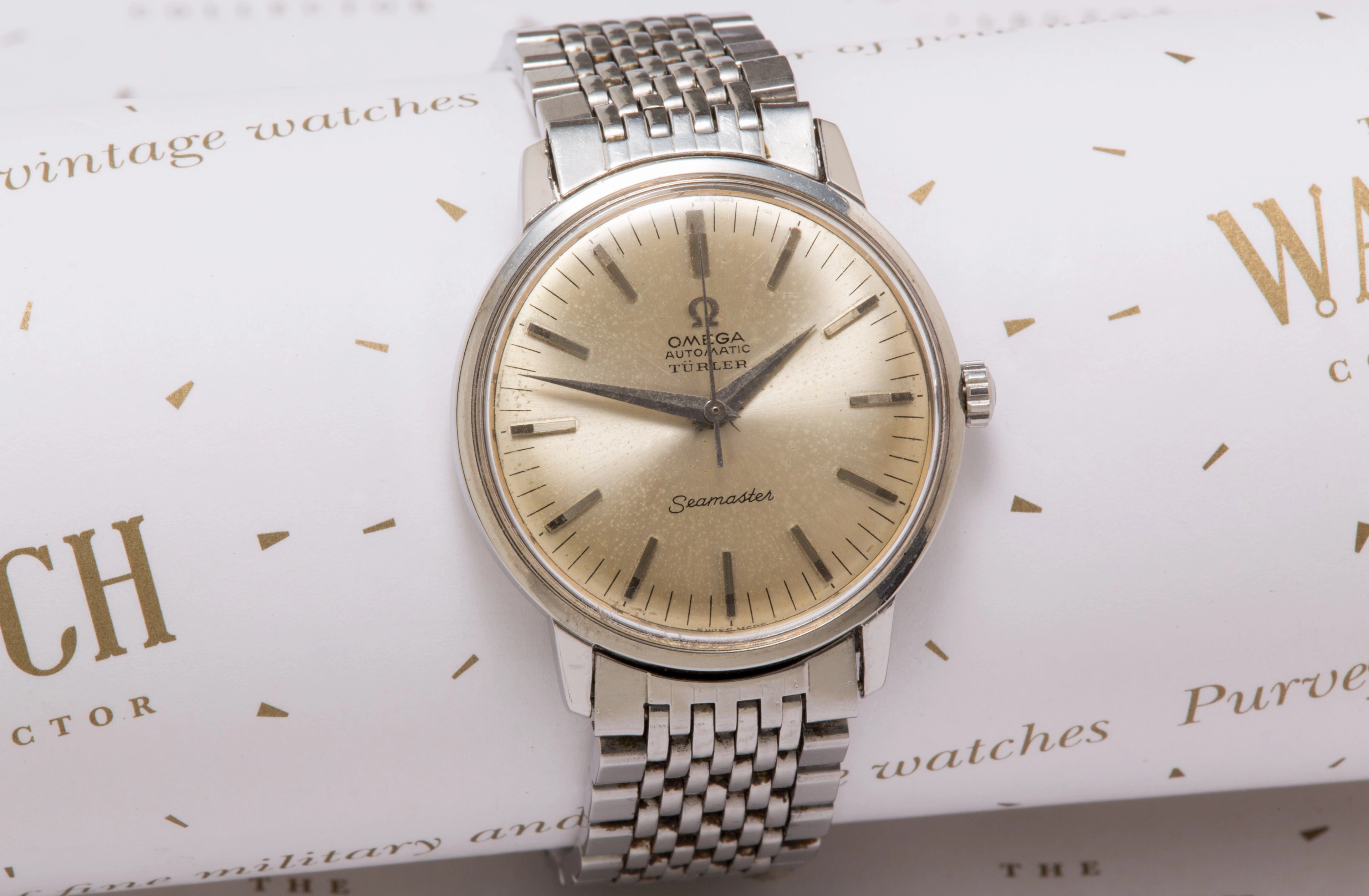 Omega Seamaster Turler dial
