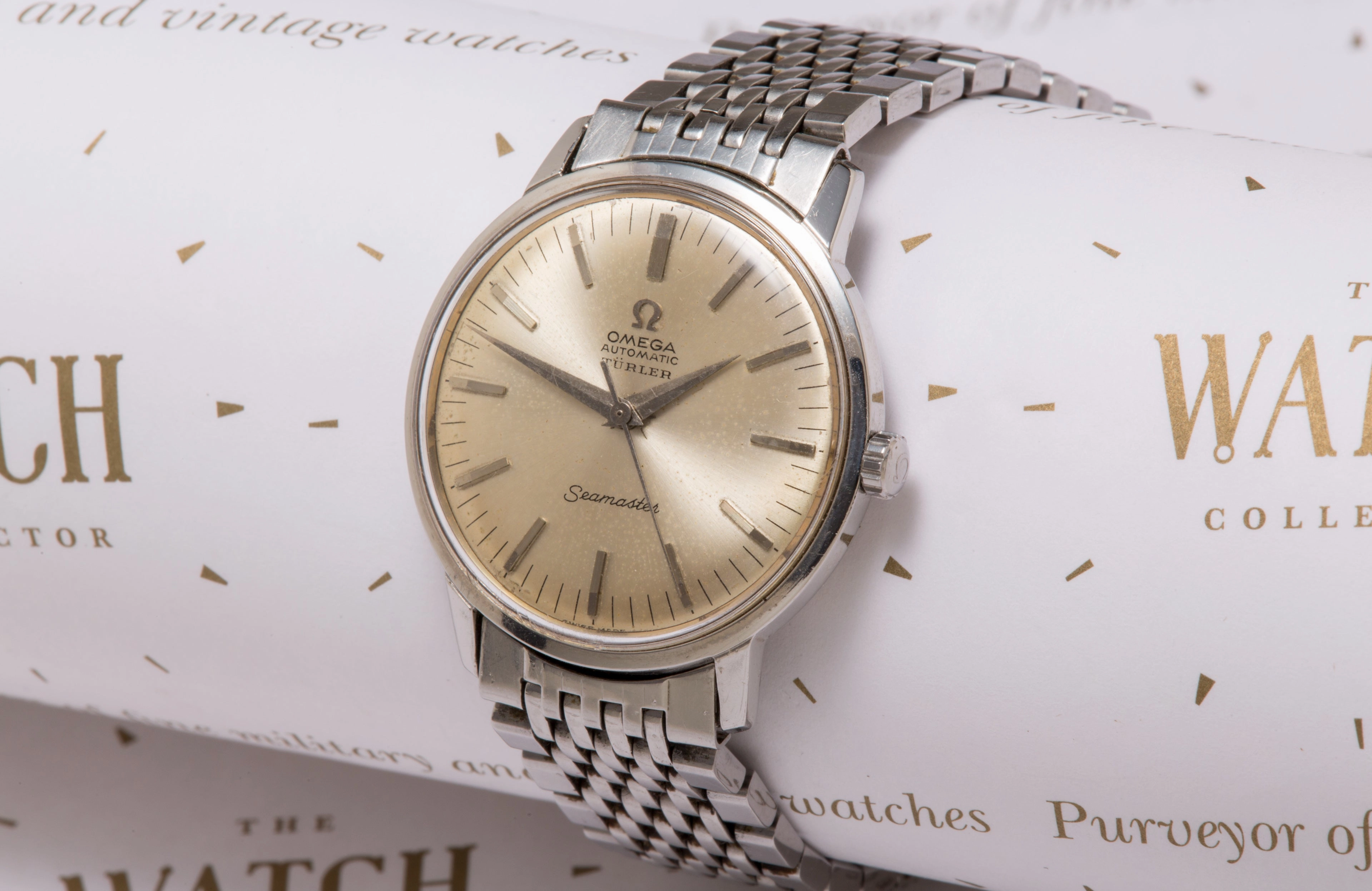 Omega Seamaster Turler dial