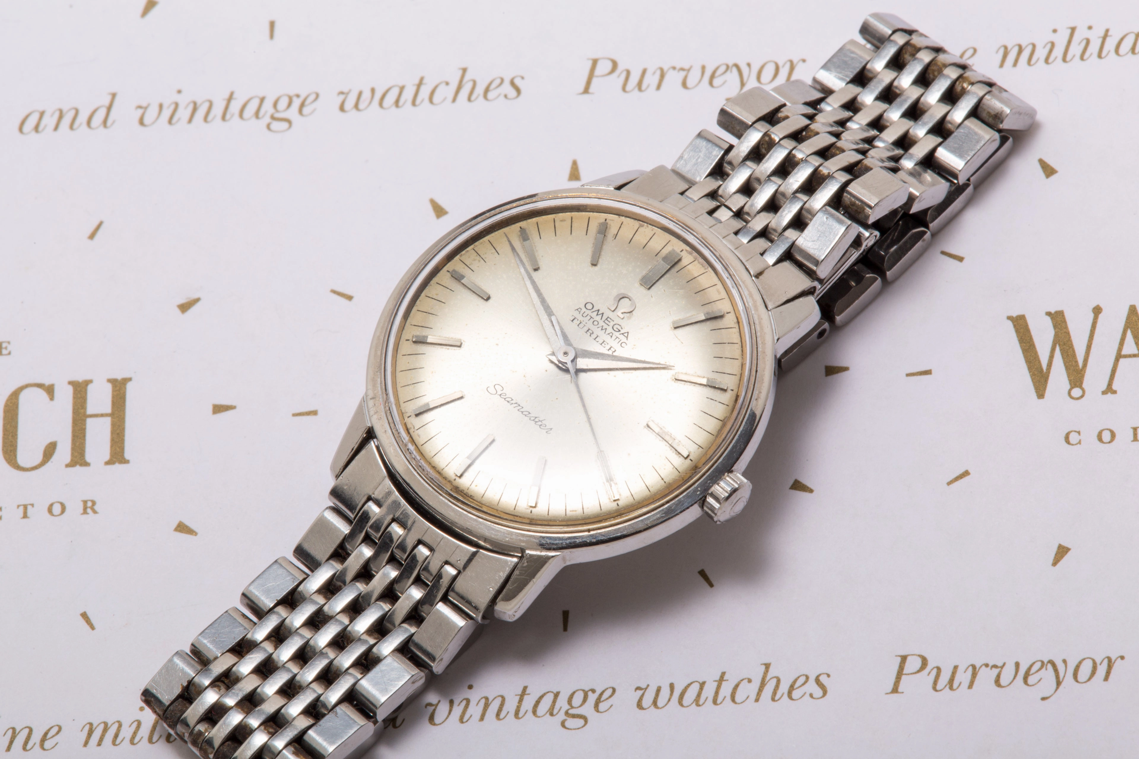 Omega Seamaster Turler dial