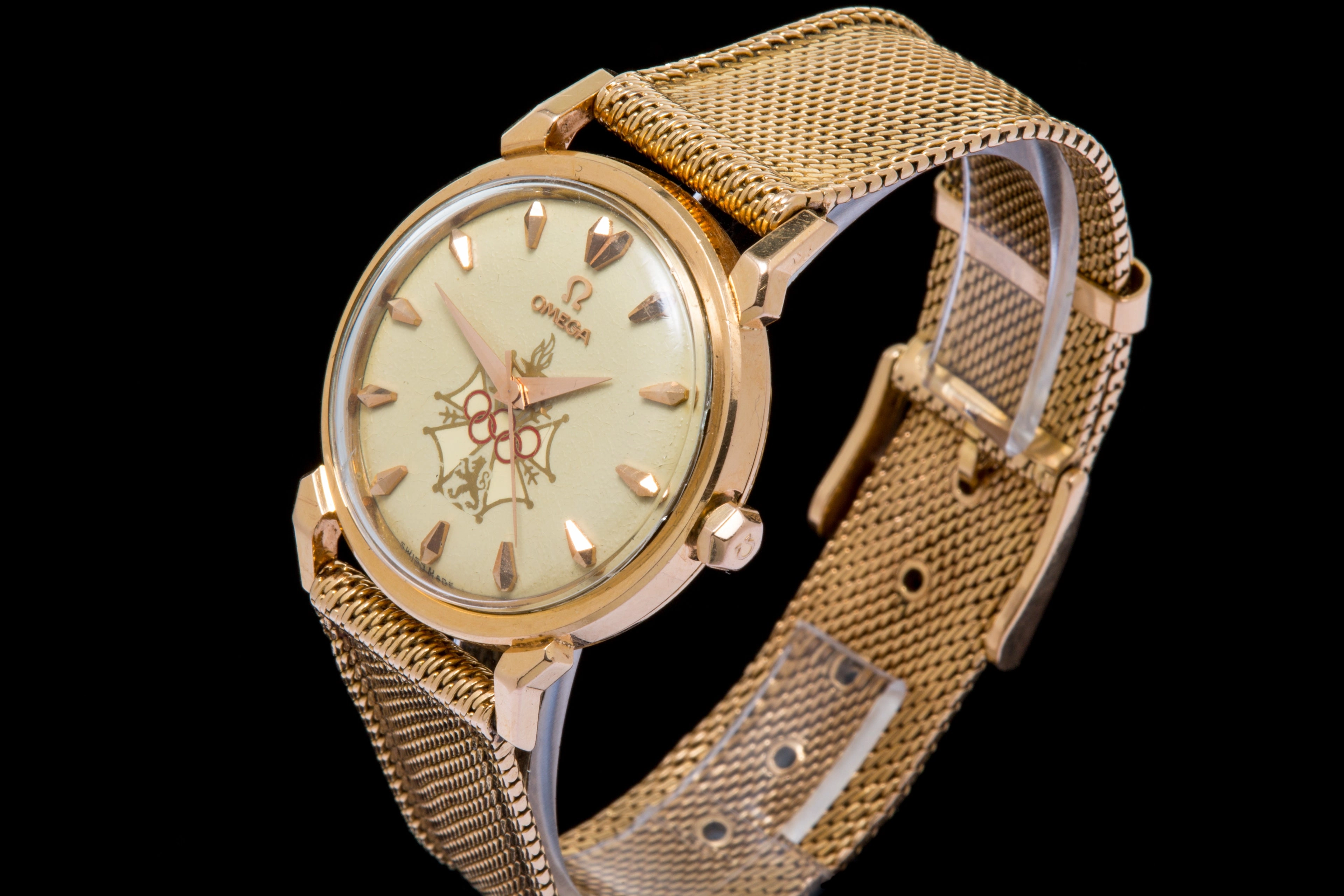Omega Seamaster XVI  1st Edition Cross of Merit dial