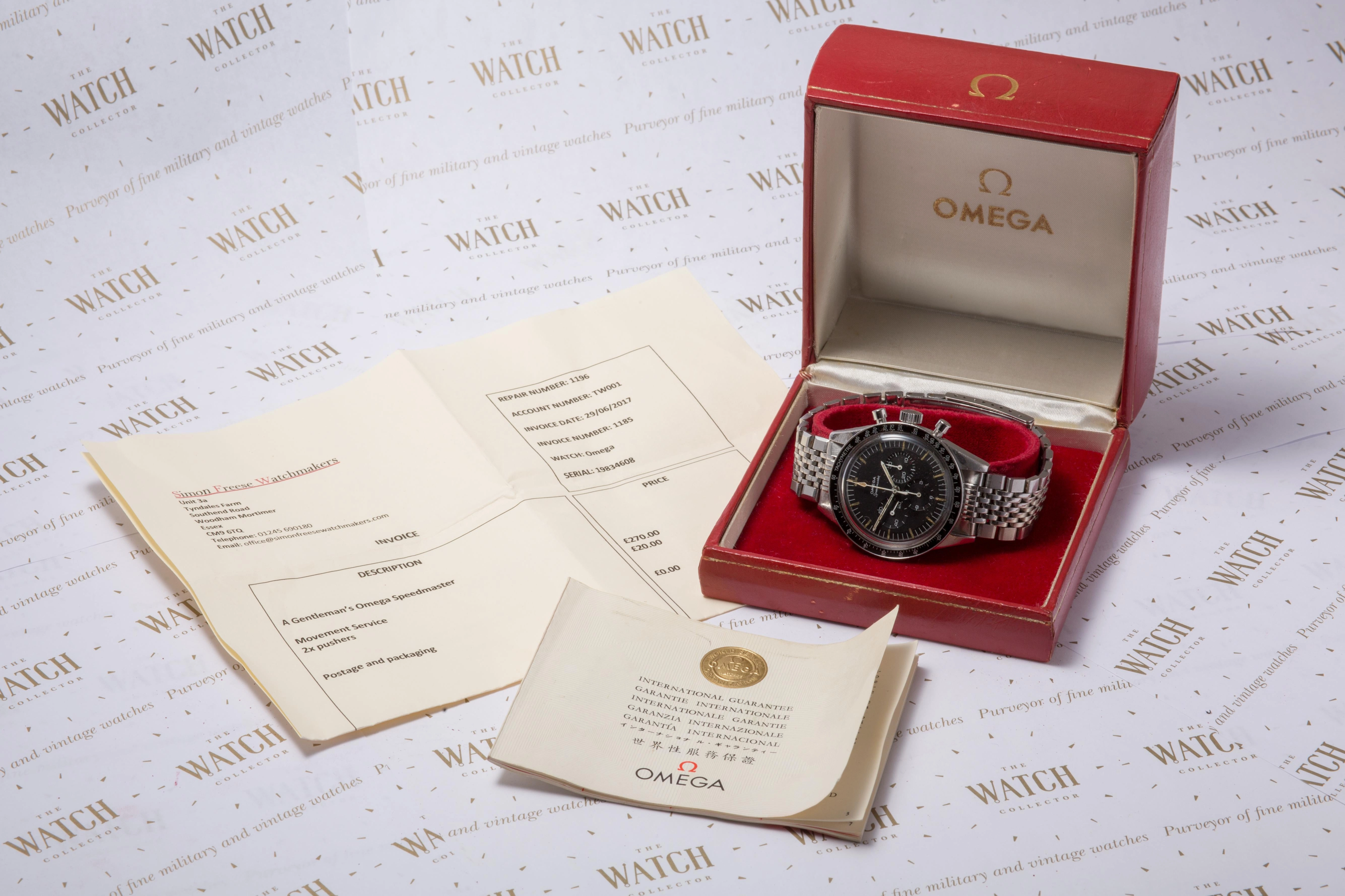 Omega Speedmaster 105 003.64 ED White SOLD