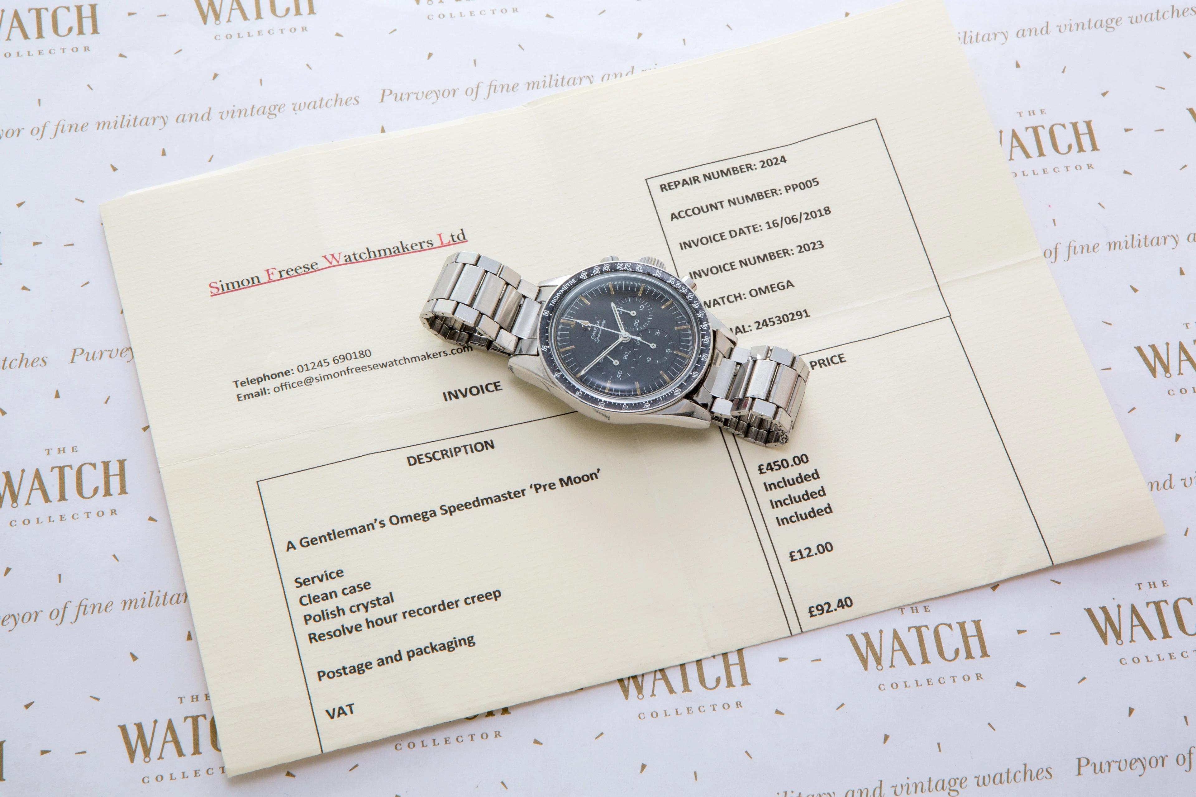 Omega Speedmaster 105 003.65 ed white SOLD