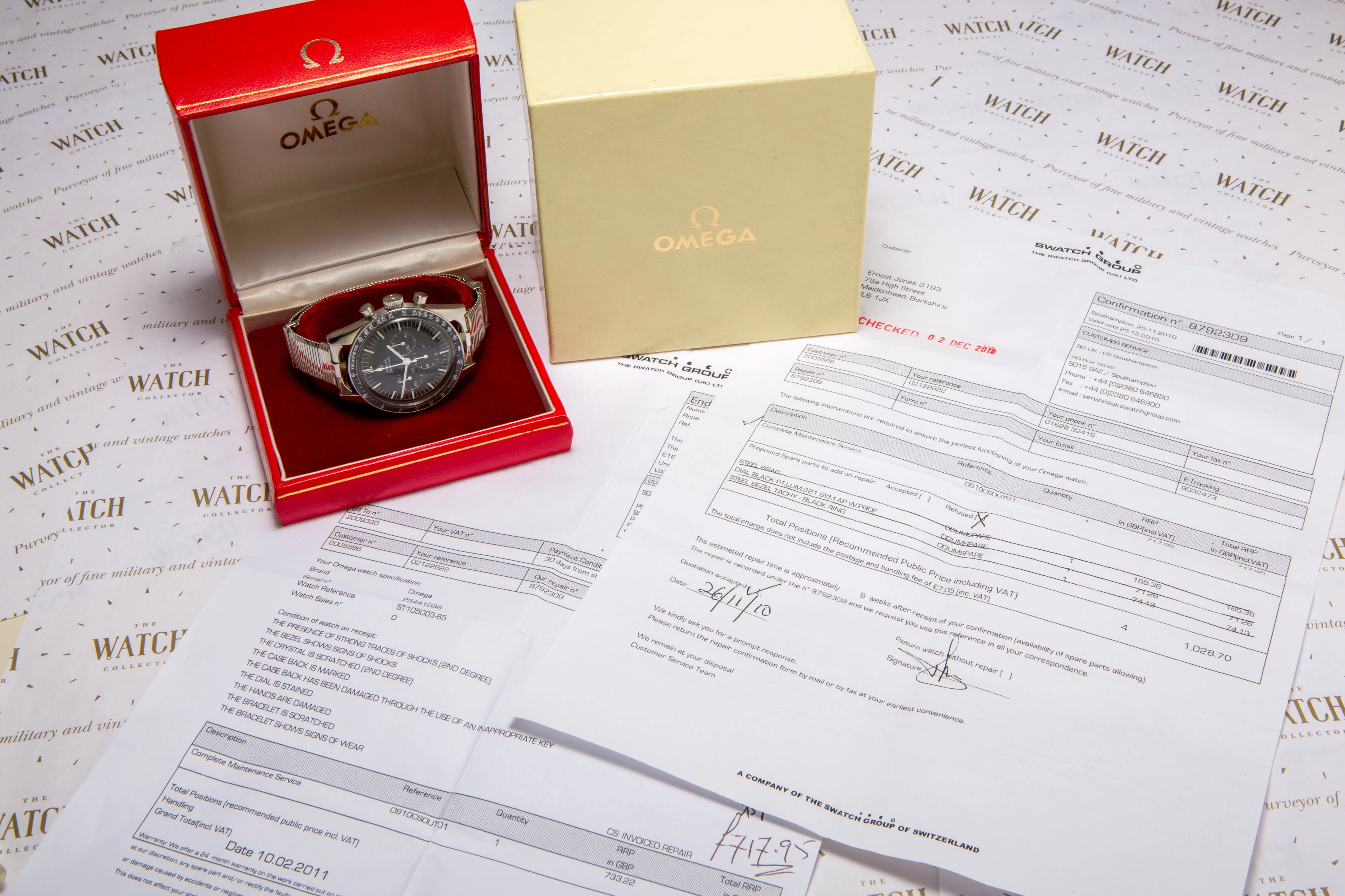 Omega Speedmaster 105.003-65 " ED WHITE" SOLD