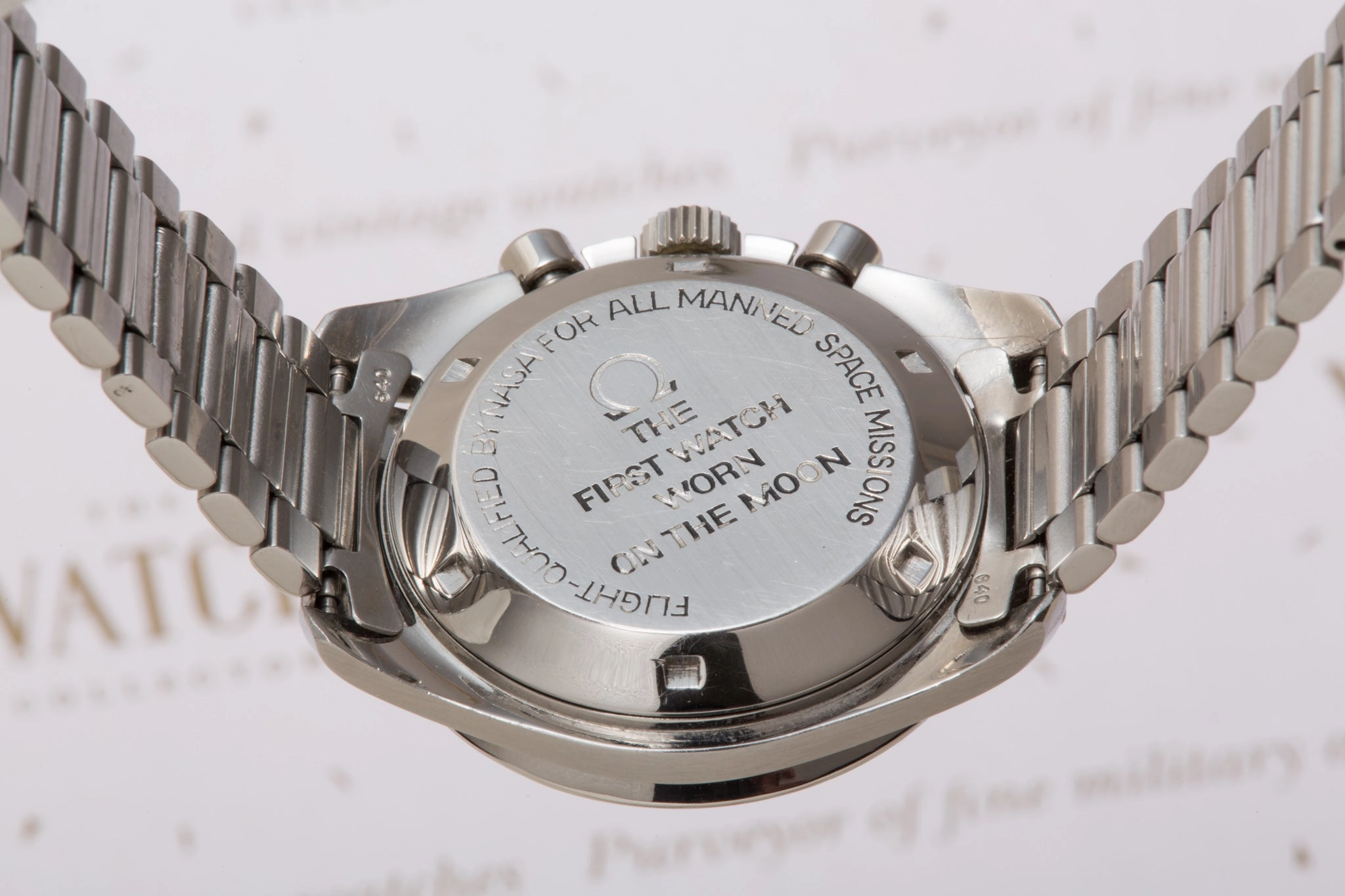 Omega Speedmaster 145 022.69 Straight Writing SOLD