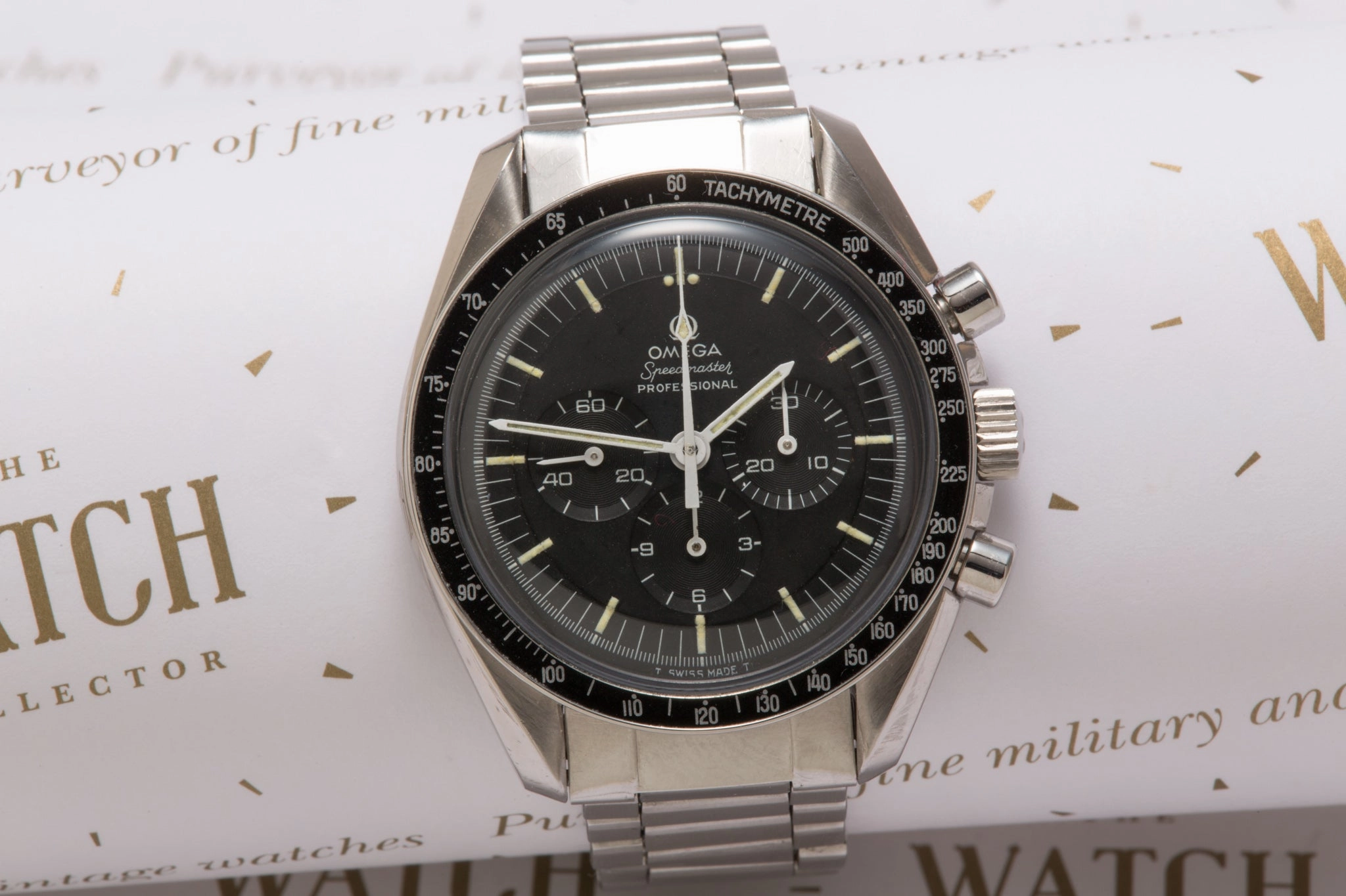 Omega Speedmaster 145 022.69 Straight Writing SOLD