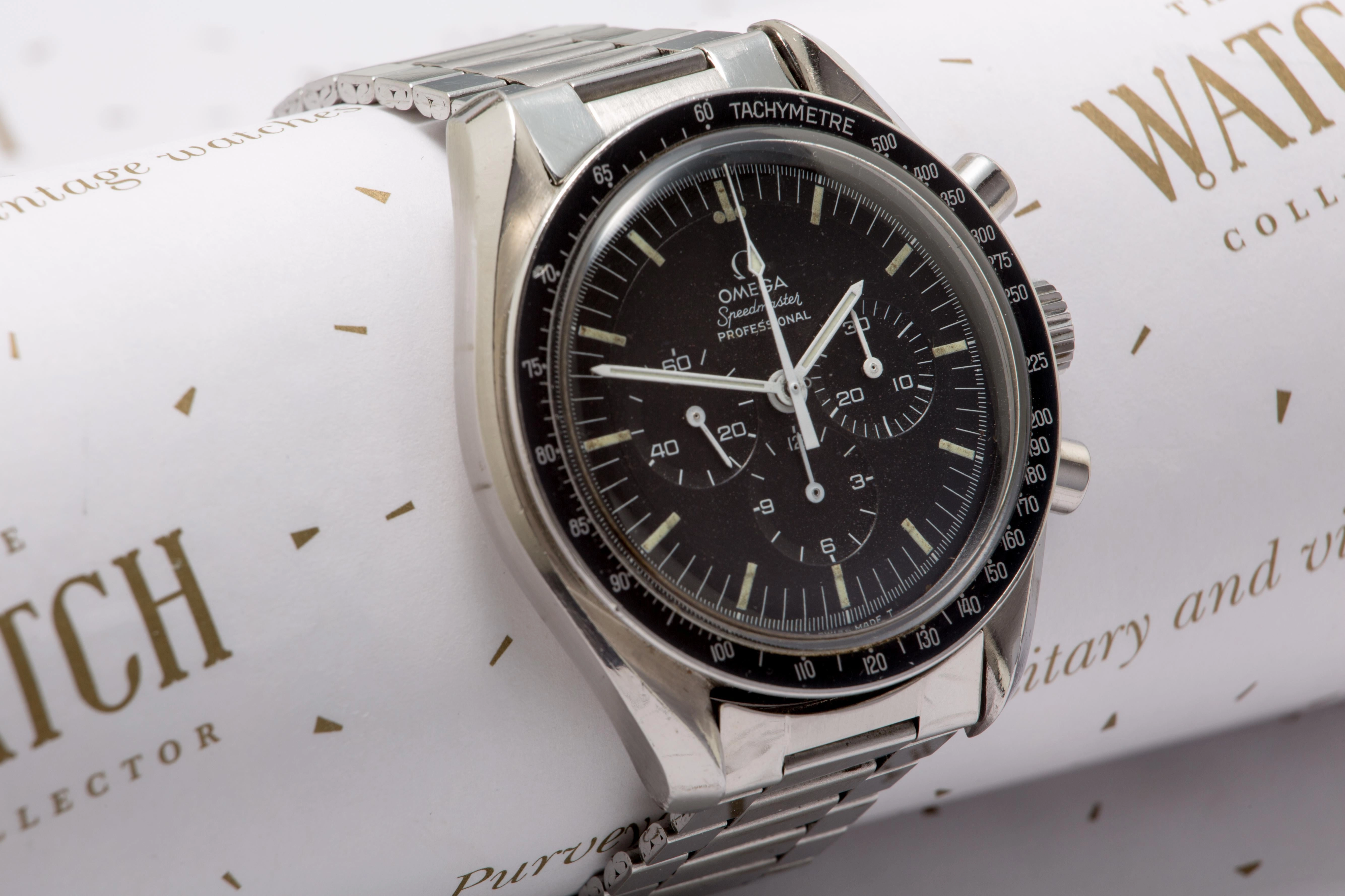 Omega Speedmaster .69 straight writing sold