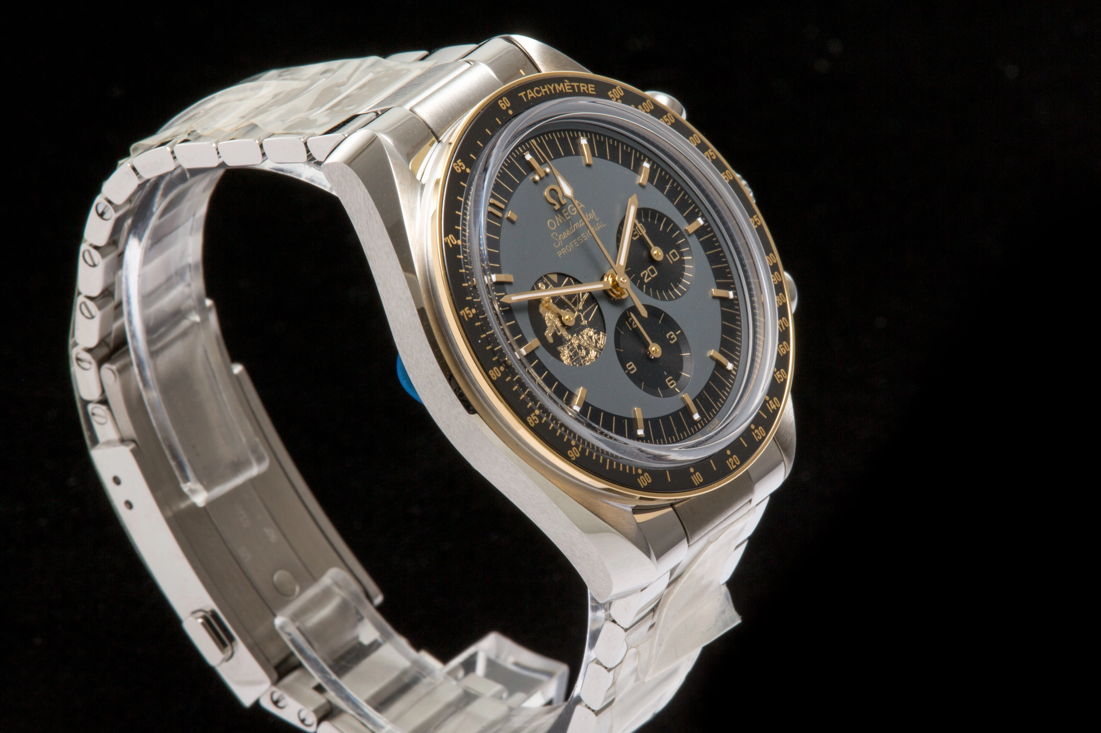 Omega Speedmaster Apollo 11 50th anniversary Unworn in stickers