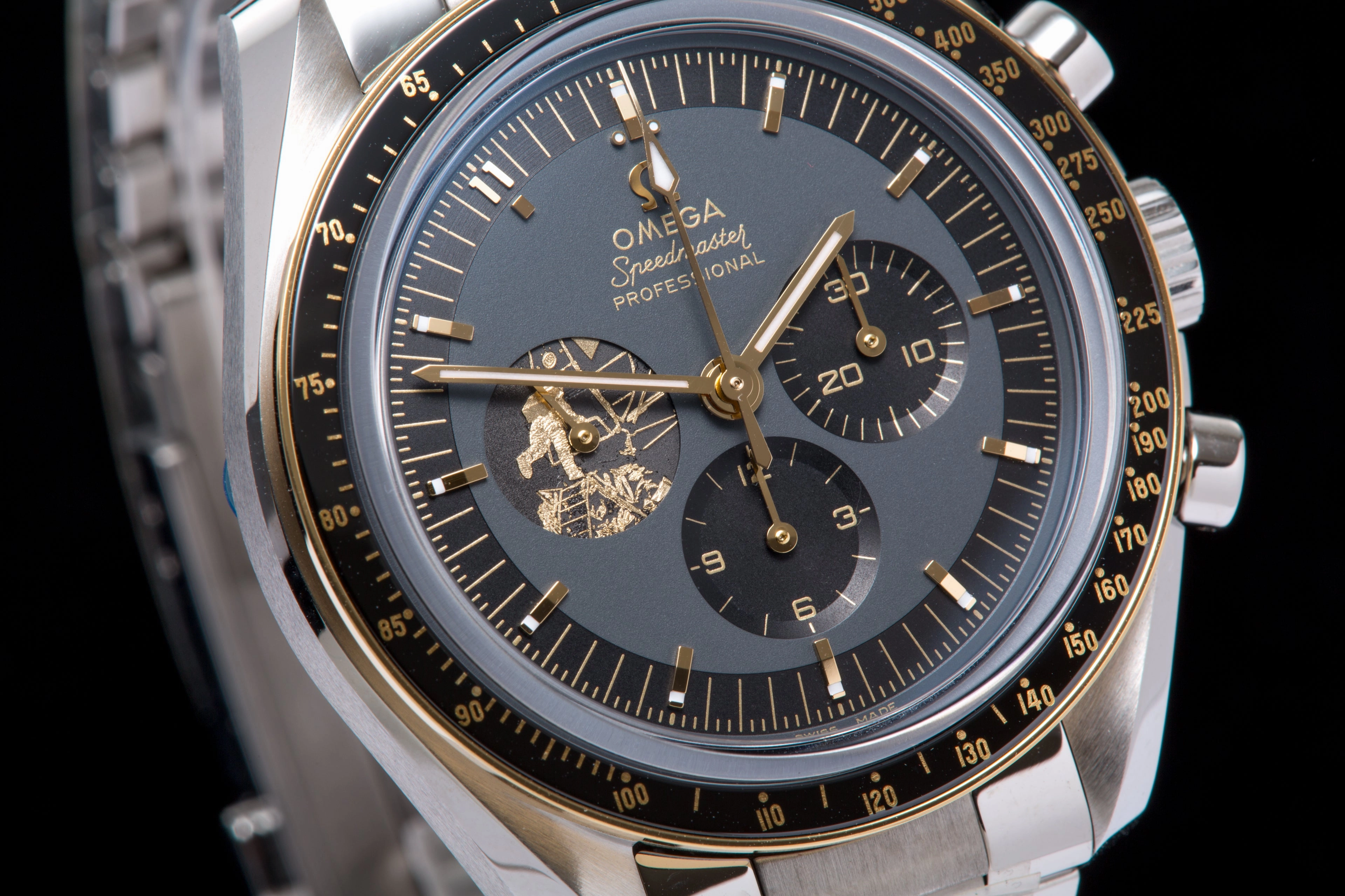 Omega Speedmaster Apollo 11 50th anniversary Unworn in stickers
