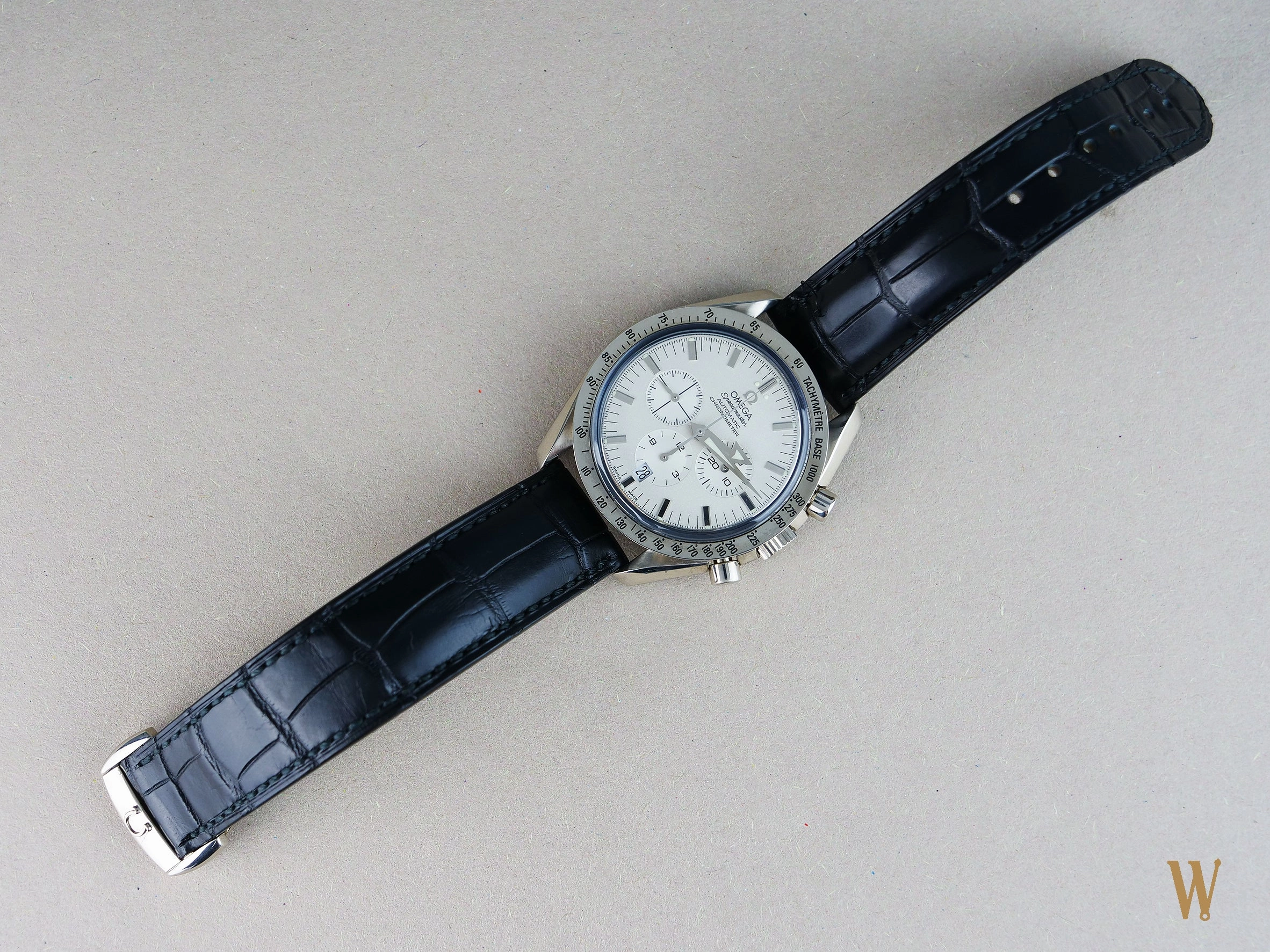 Omega Speedmaster Broad Arrow 18ct White Gold RESERVED