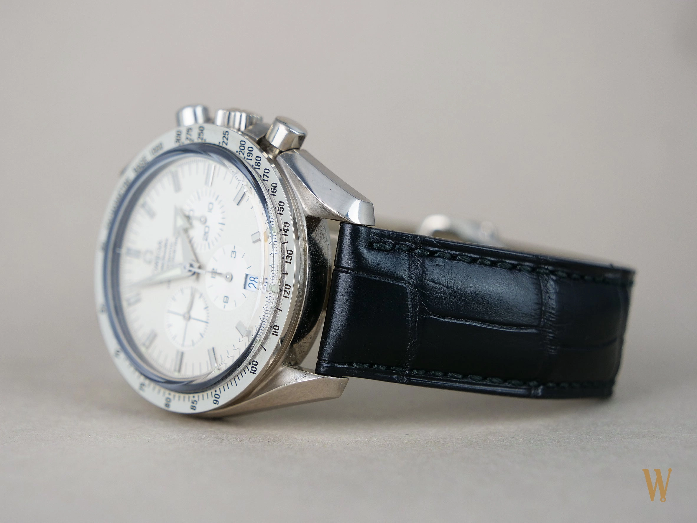 Omega Speedmaster Broad Arrow 18ct White Gold RESERVED