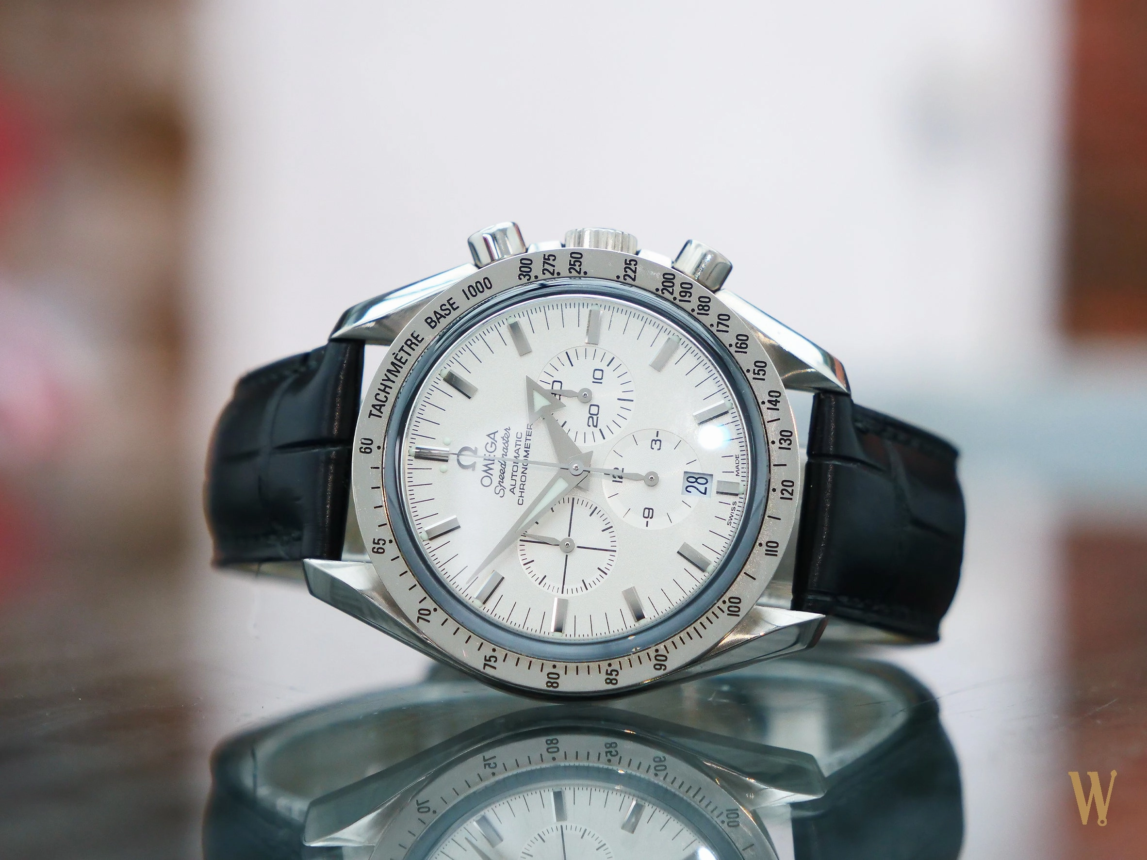 Omega Speedmaster Broad Arrow 18ct White Gold RESERVED