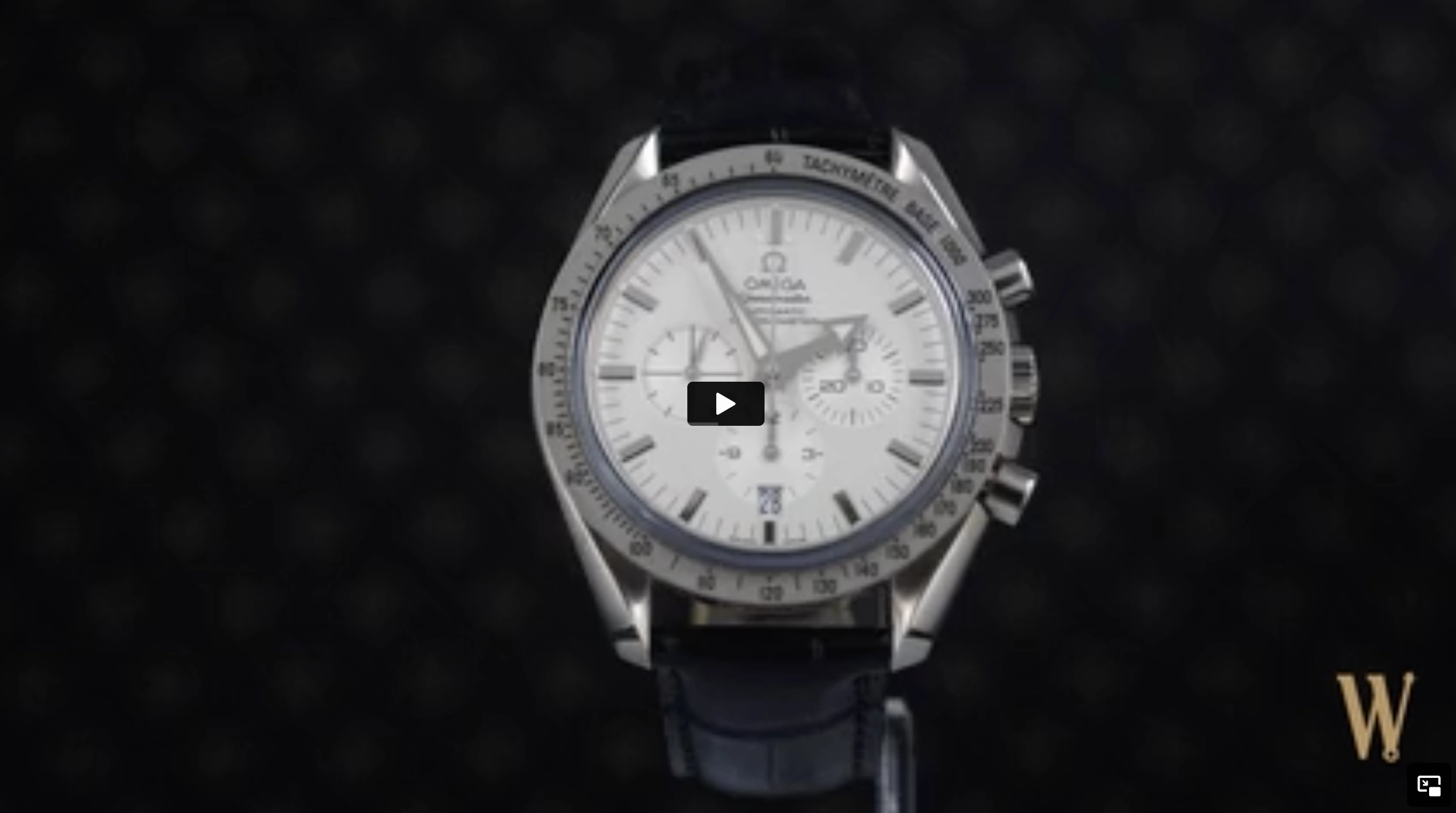 Omega Speedmaster Broad Arrow 18ct White Gold RESERVED